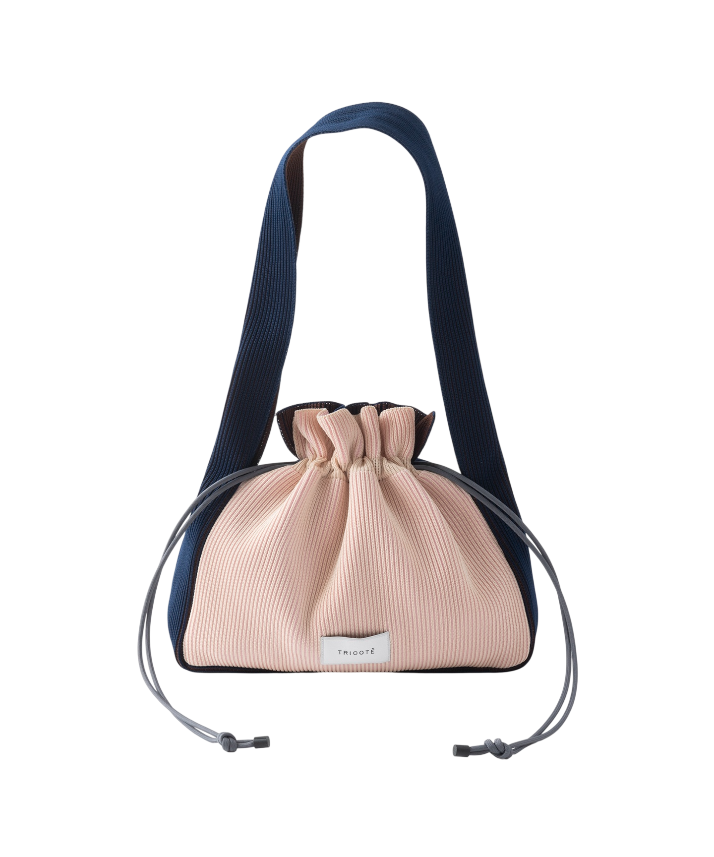 RIBBED POUCH BAG