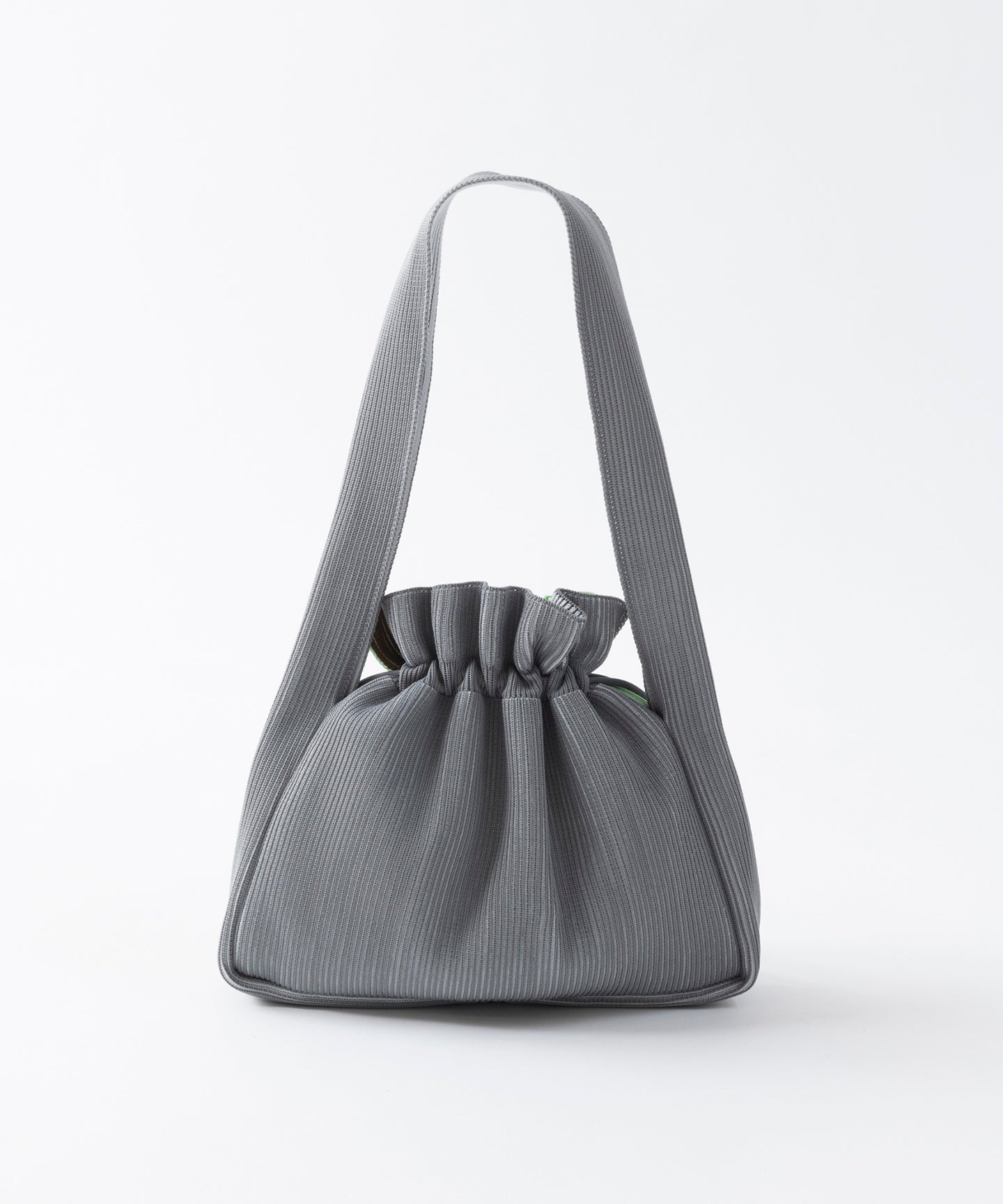 RIBBED POUCH BAG