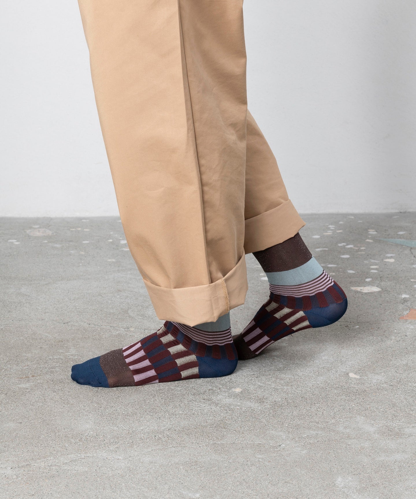 BORDER STRIPE SOCKS