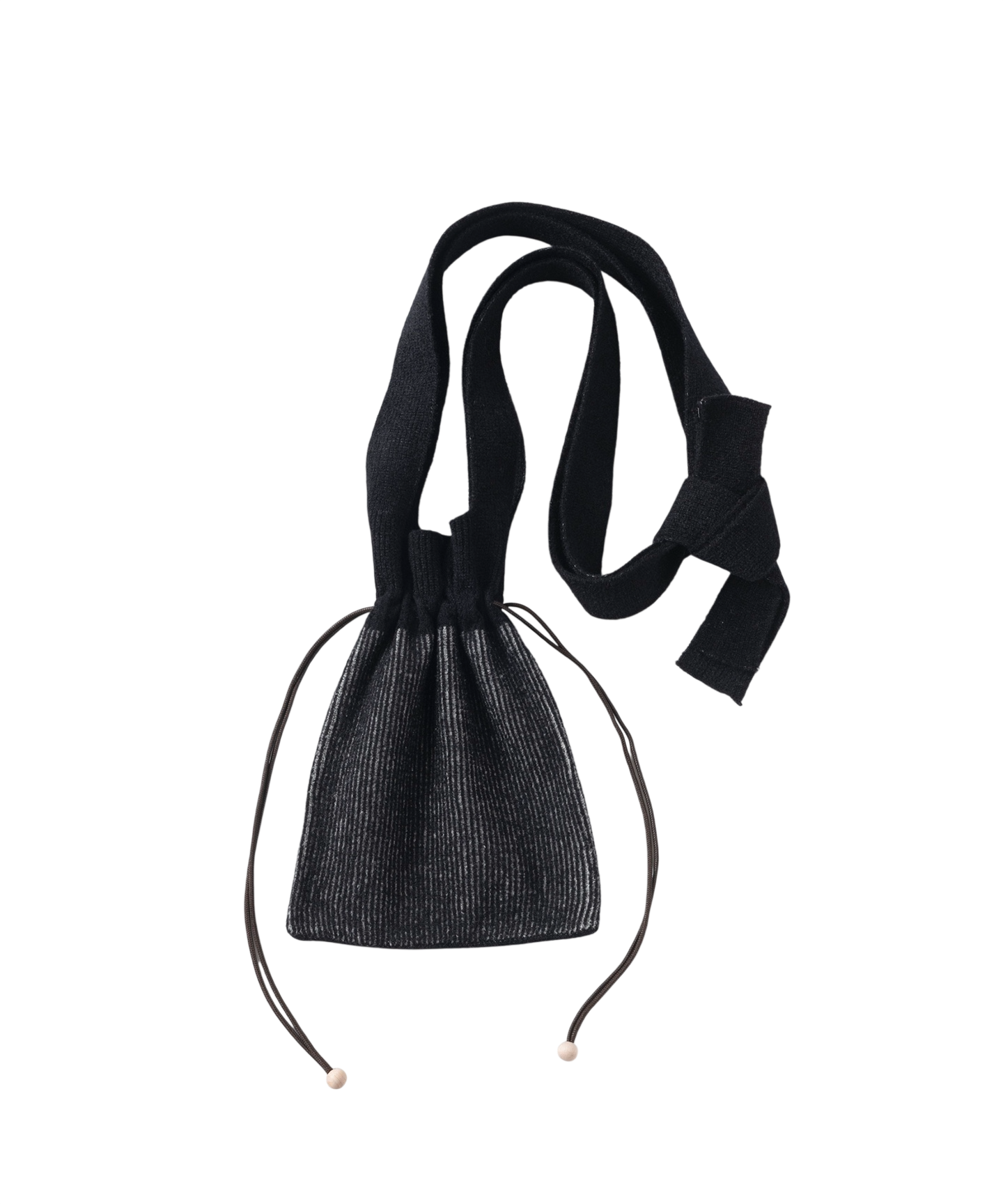 SHAGGY KNIT KNOT BAG