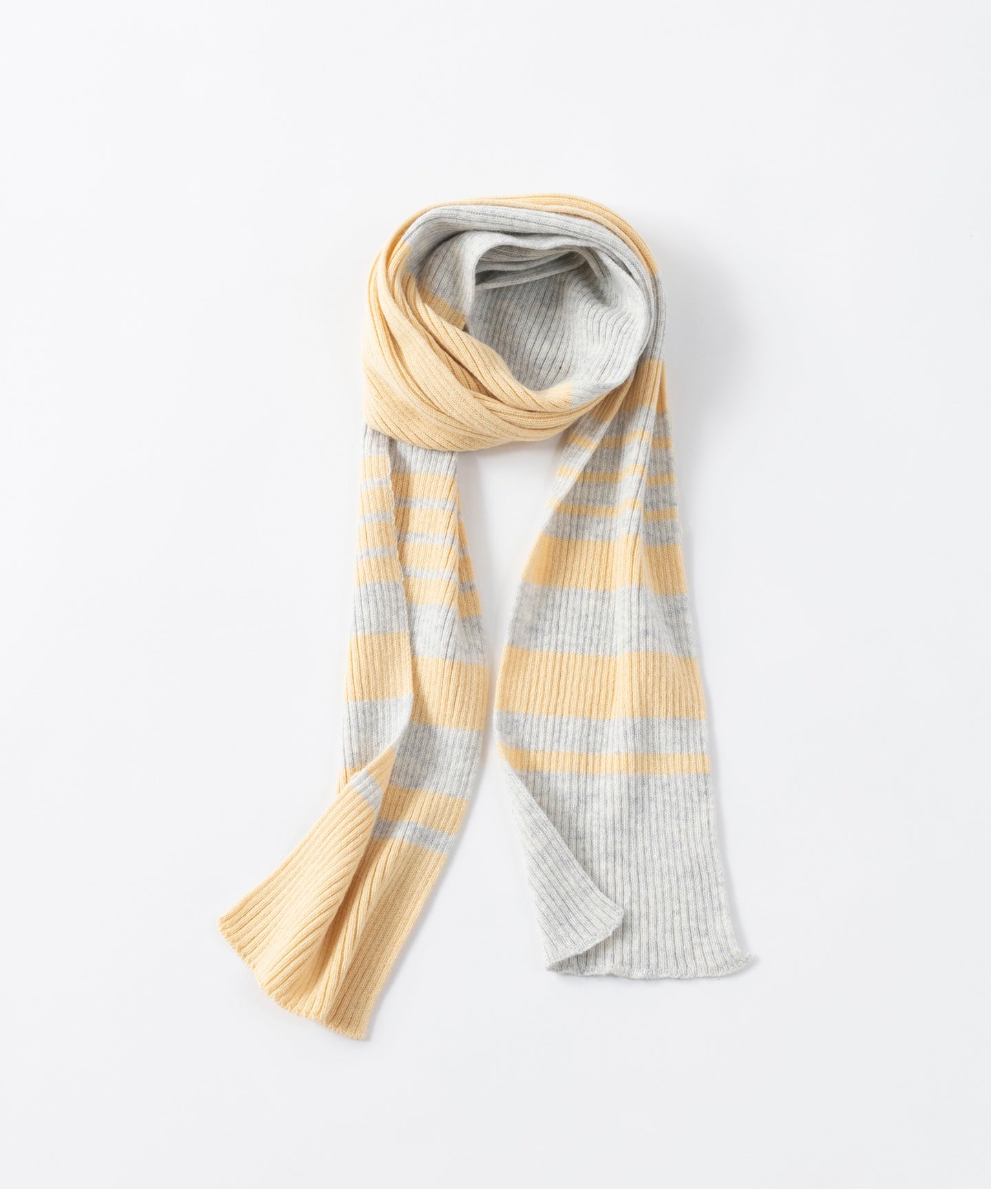 TOP WITH STRIPED SCARF