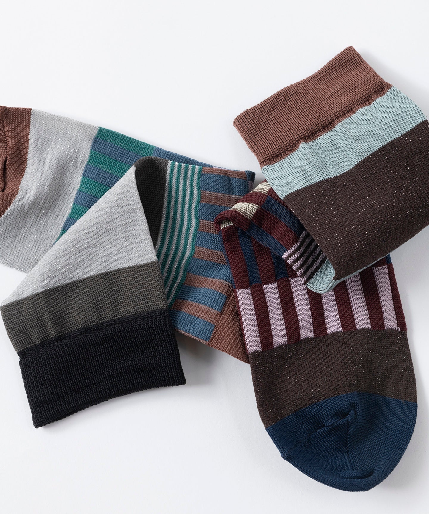 BORDER STRIPE SOCKS