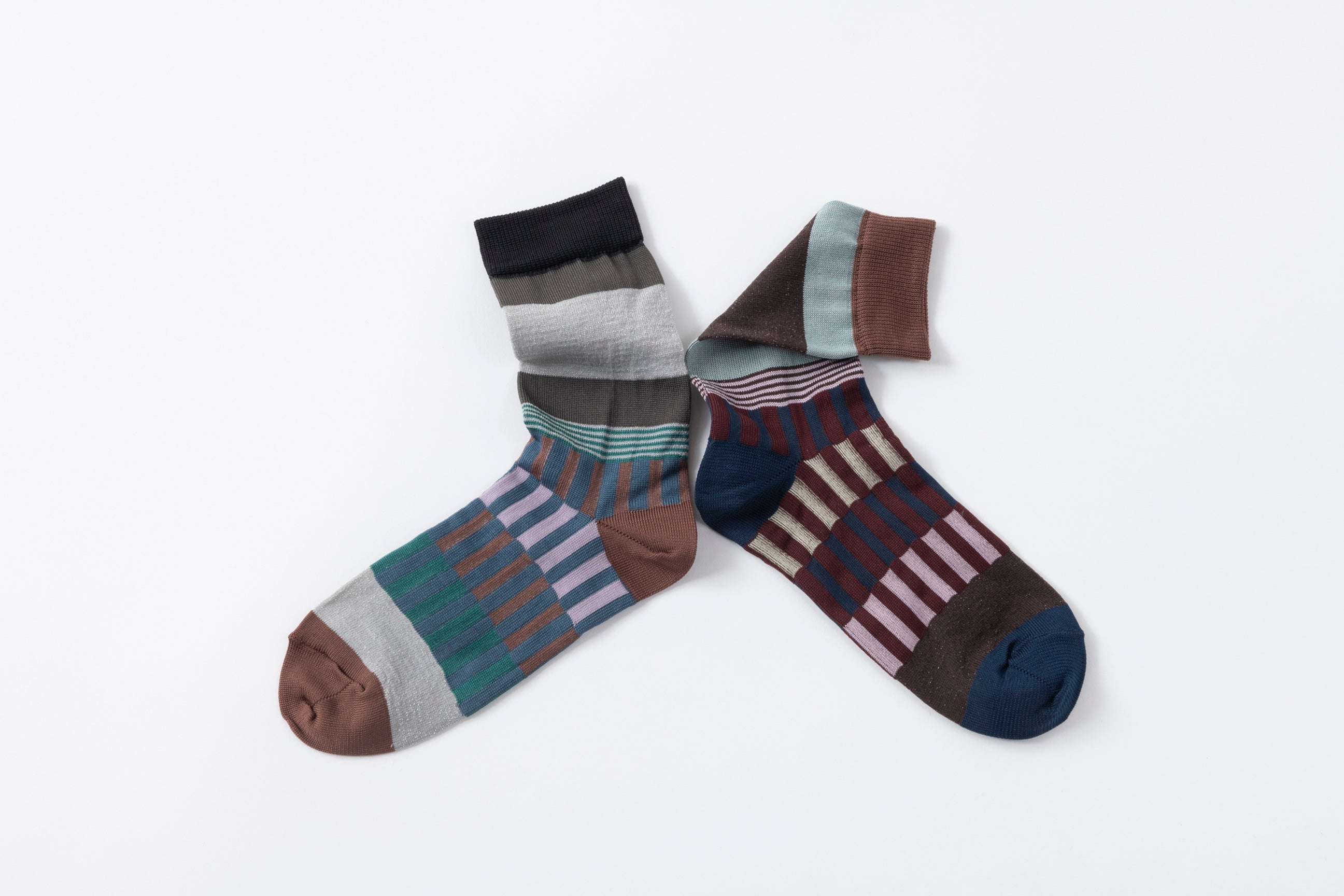 BORDER STRIPE SOCKS