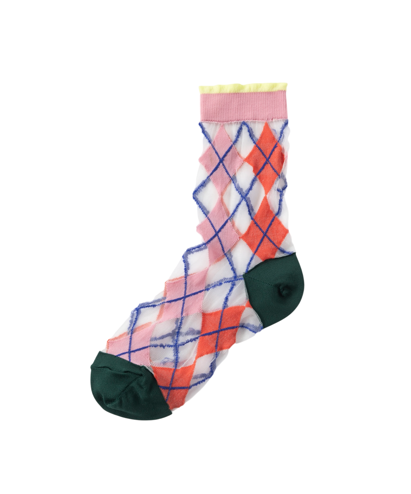 ARGYLE PATTERN SOCKS