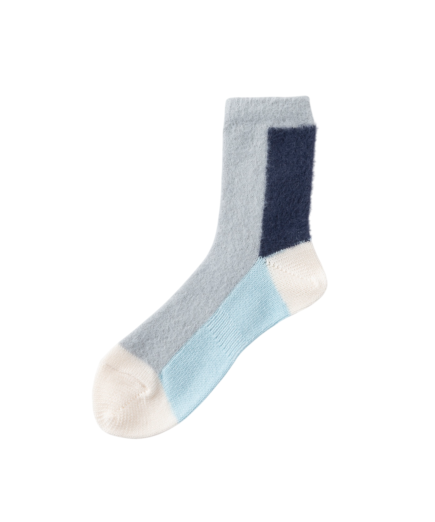 SHAGGY BICOLOUR SOCKS