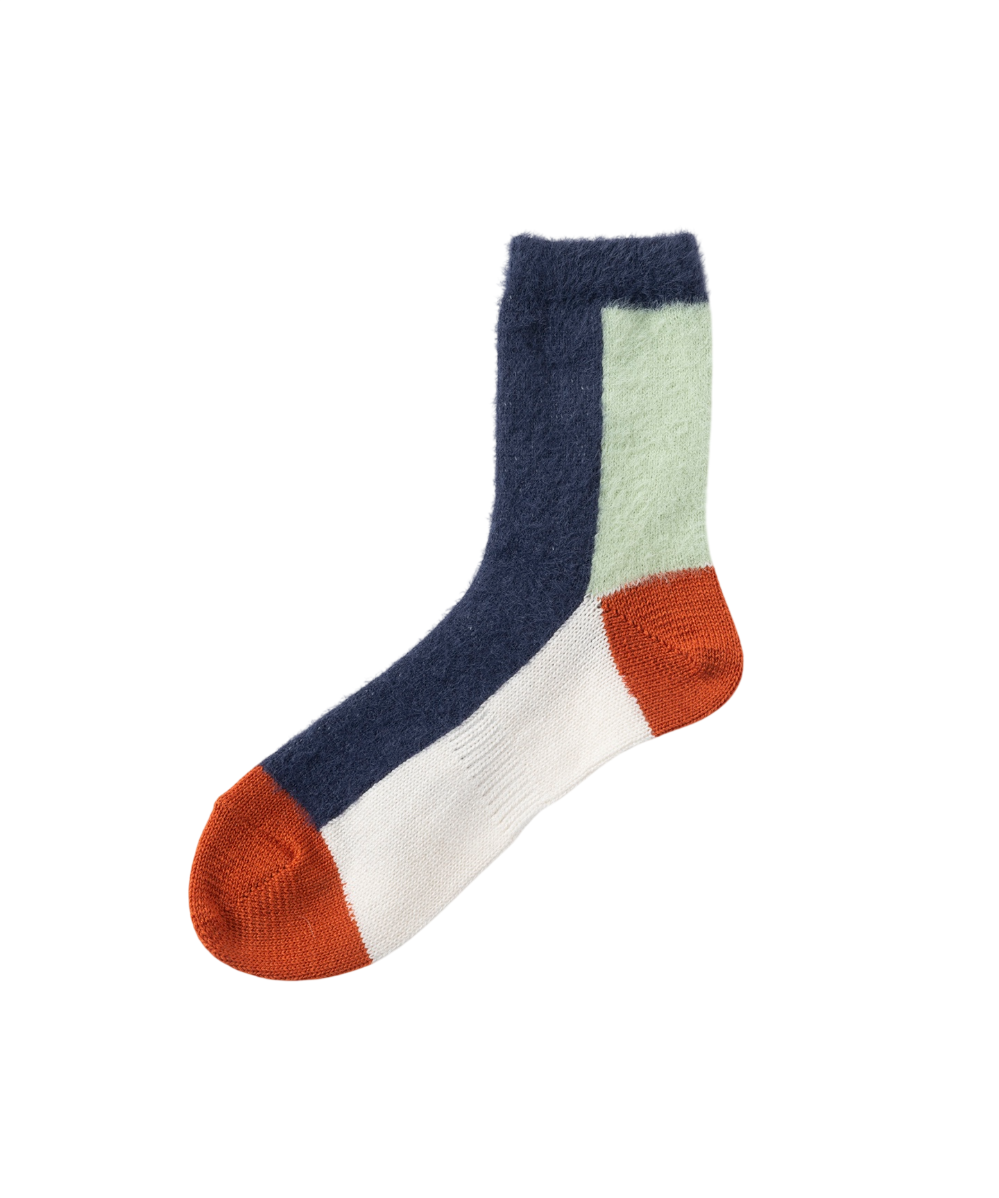 SHAGGY BICOLOUR SOCKS