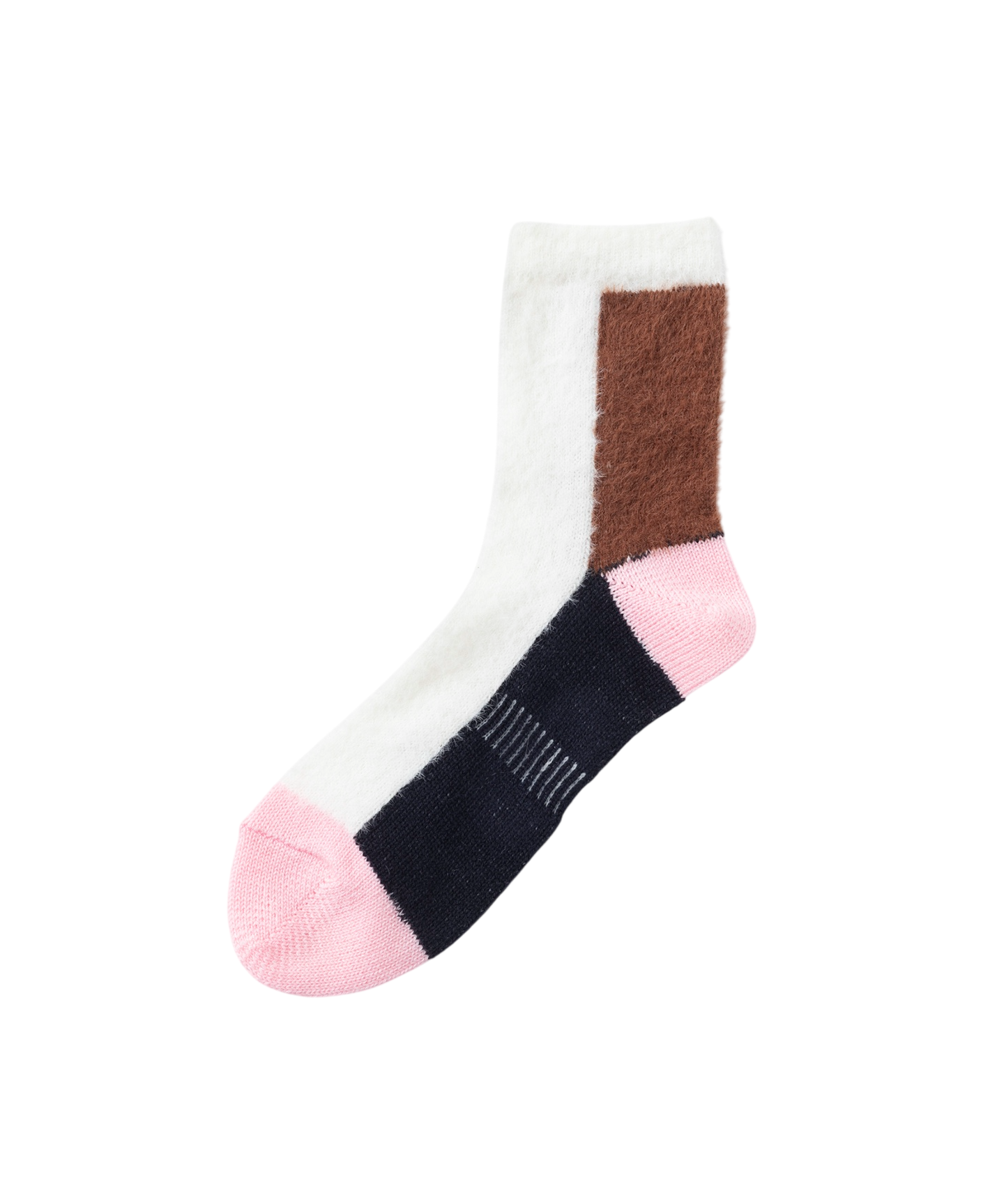 SHAGGY BICOLOUR SOCKS