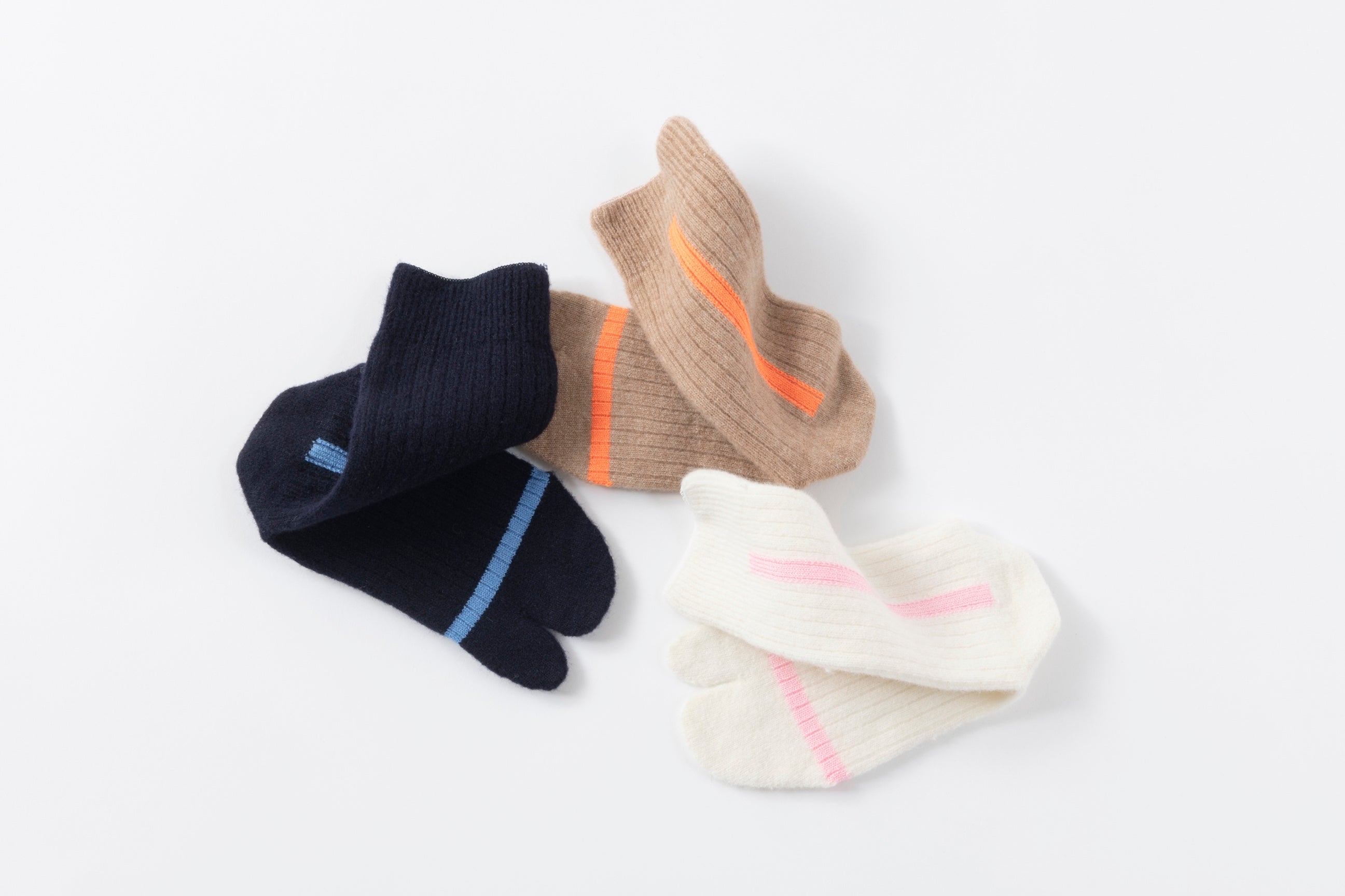 RIB-STRIPE SOCKS