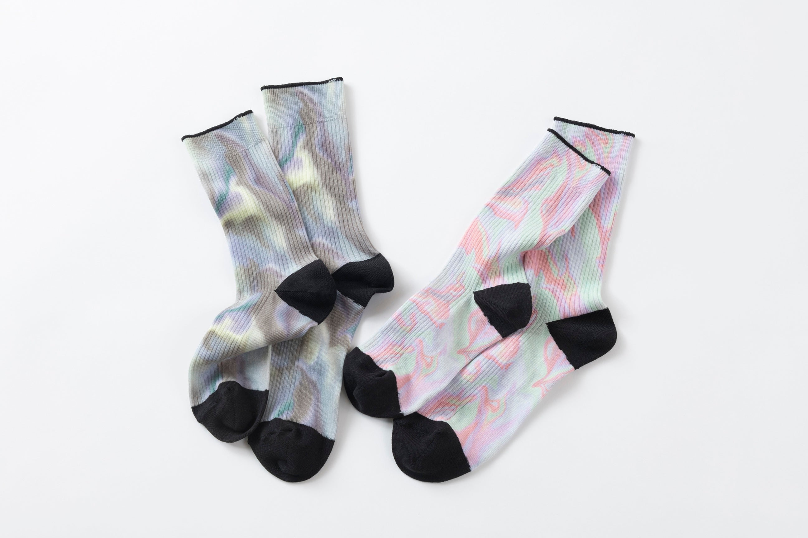 MARBLESHELL PRINT SOCKS