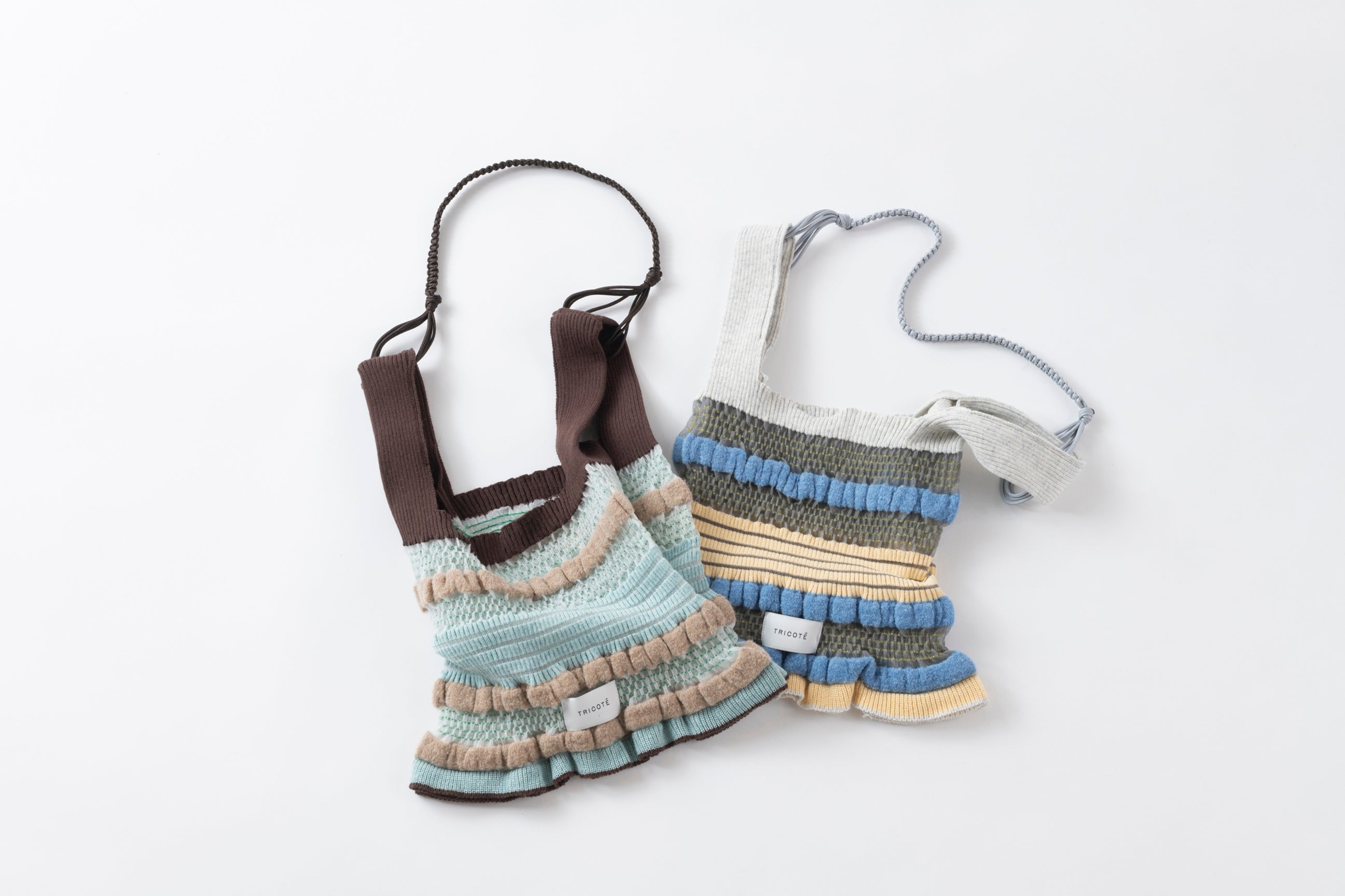 TRANSPARENT STRIPED BAG