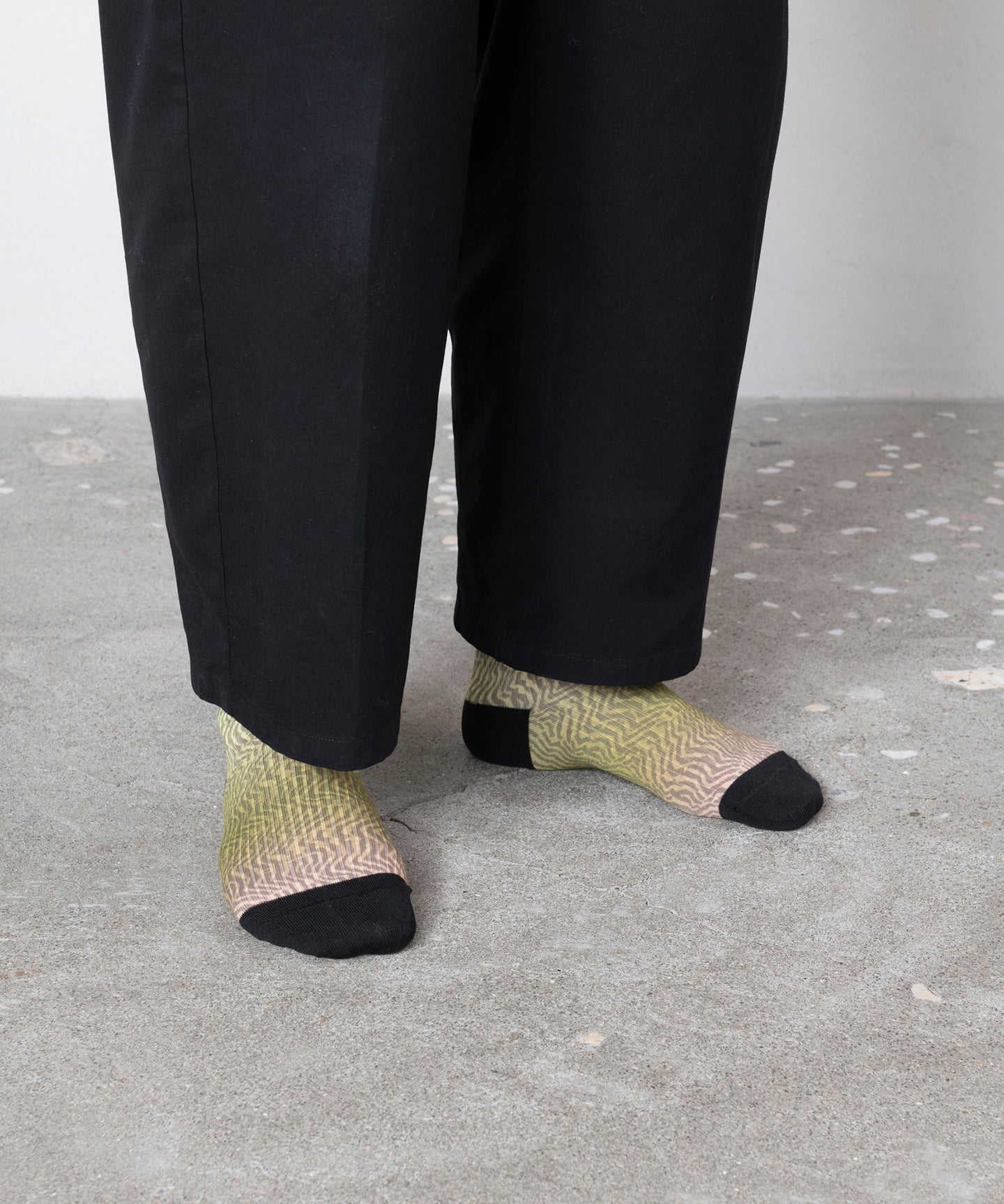 ZIGZAGSHELL PRINT SOCKS
