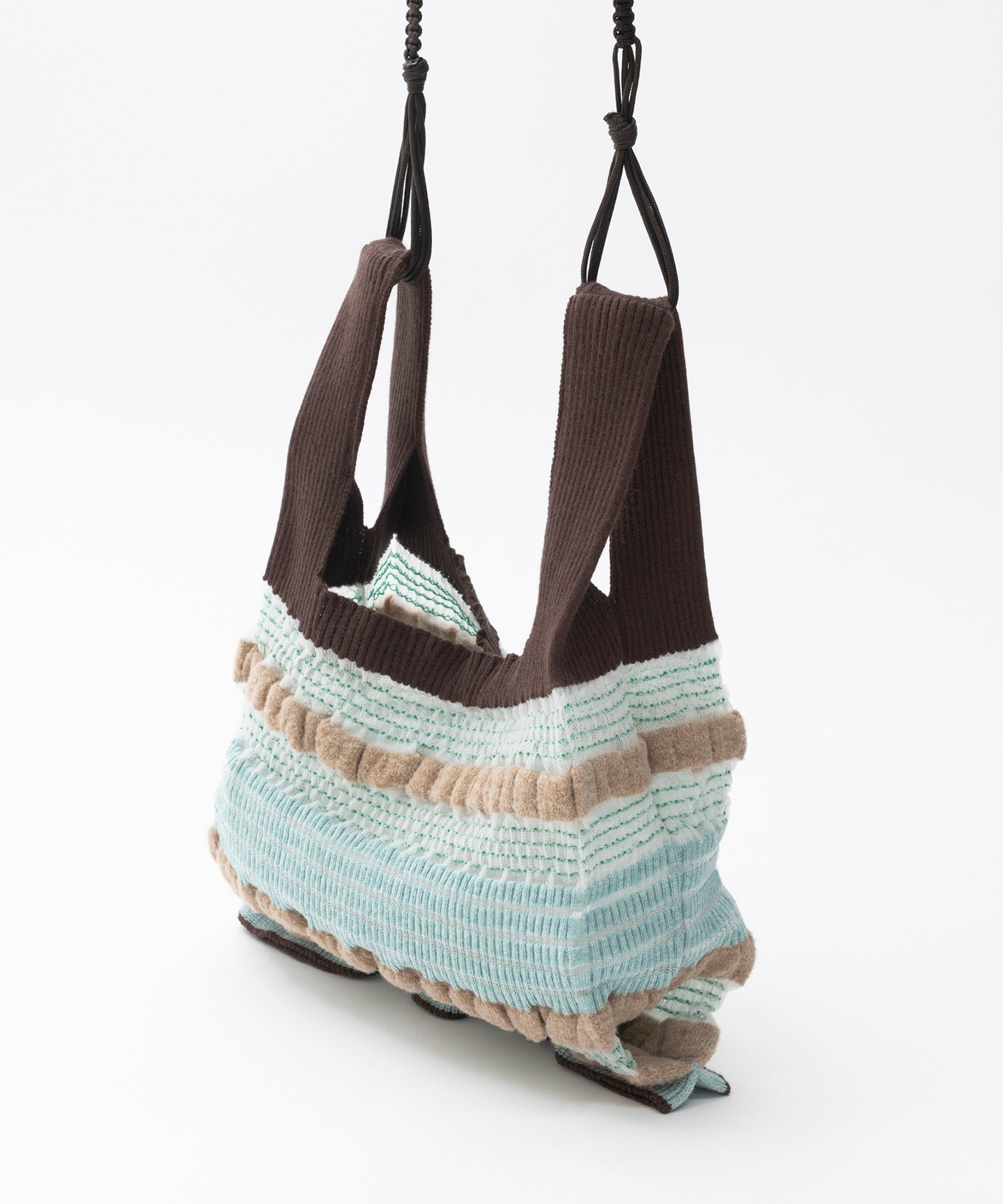TRANSPARENT STRIPED BAG
