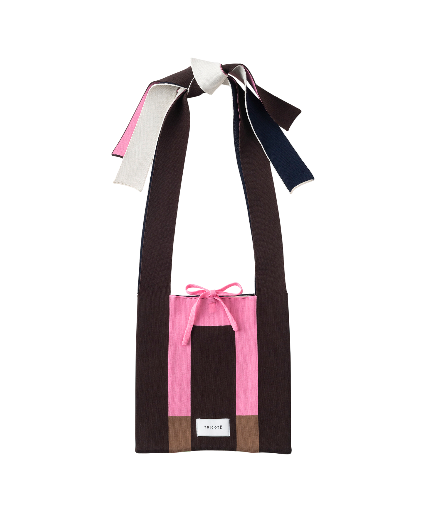 COLORED ARRANGE KNOT BAG