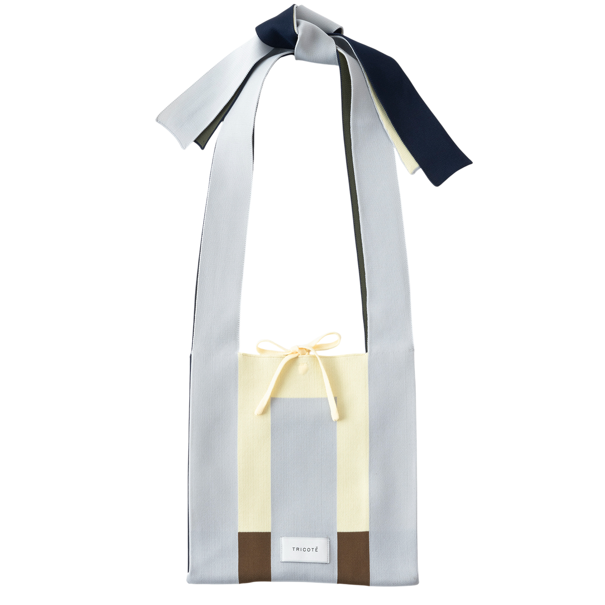 COLORED ARRANGE KNOT BAG