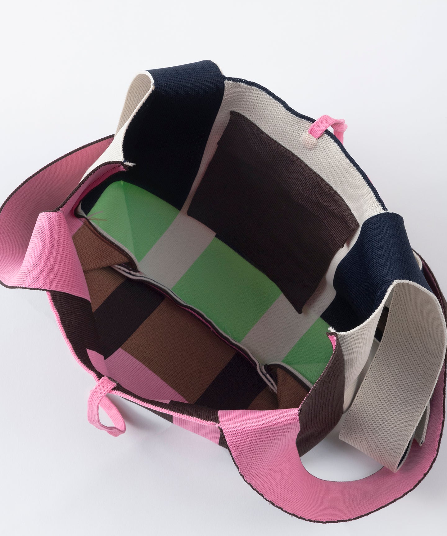 COLORED ARRANGE KNOT BAG