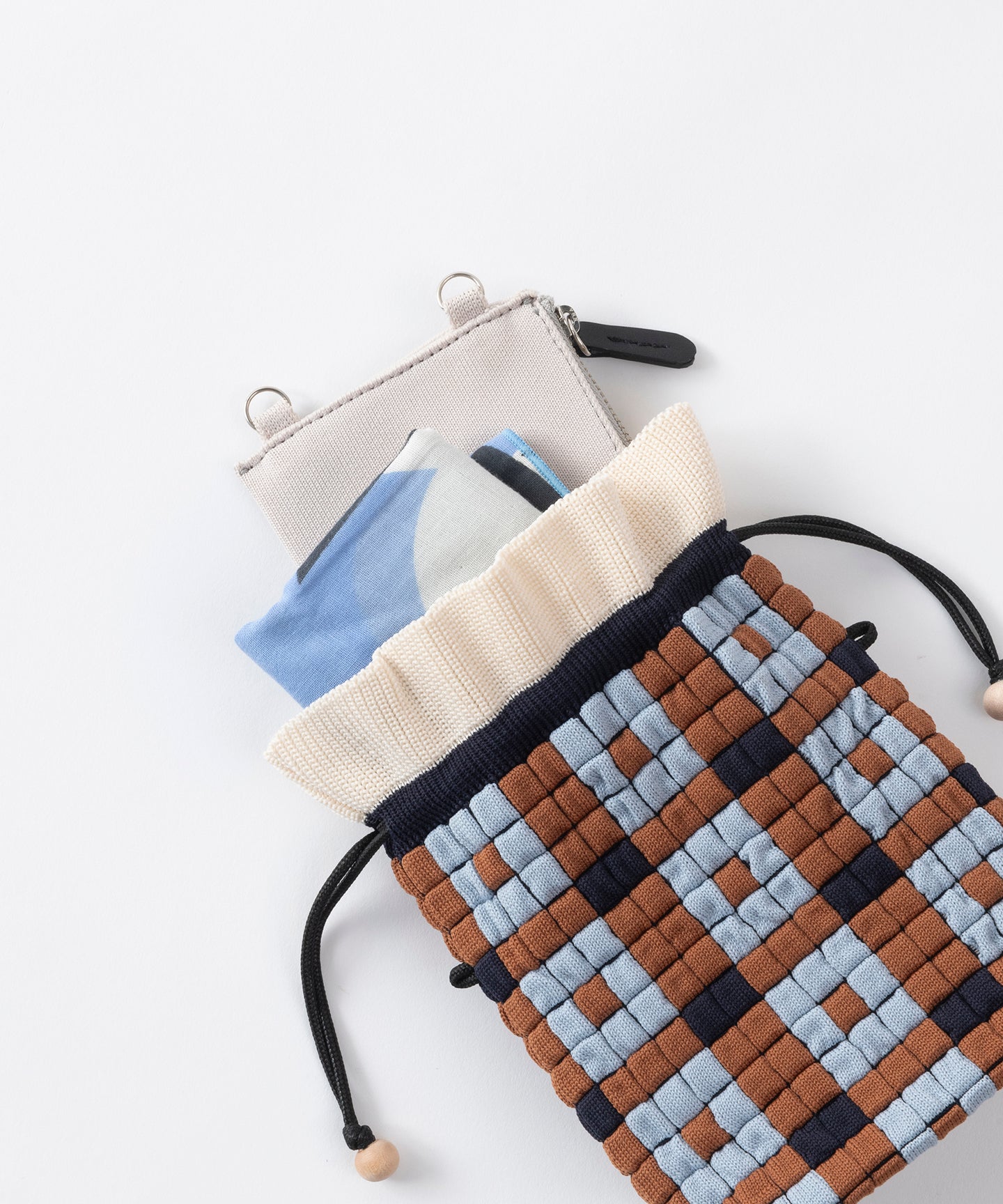 PIXEL POUCH BAG "TILE"