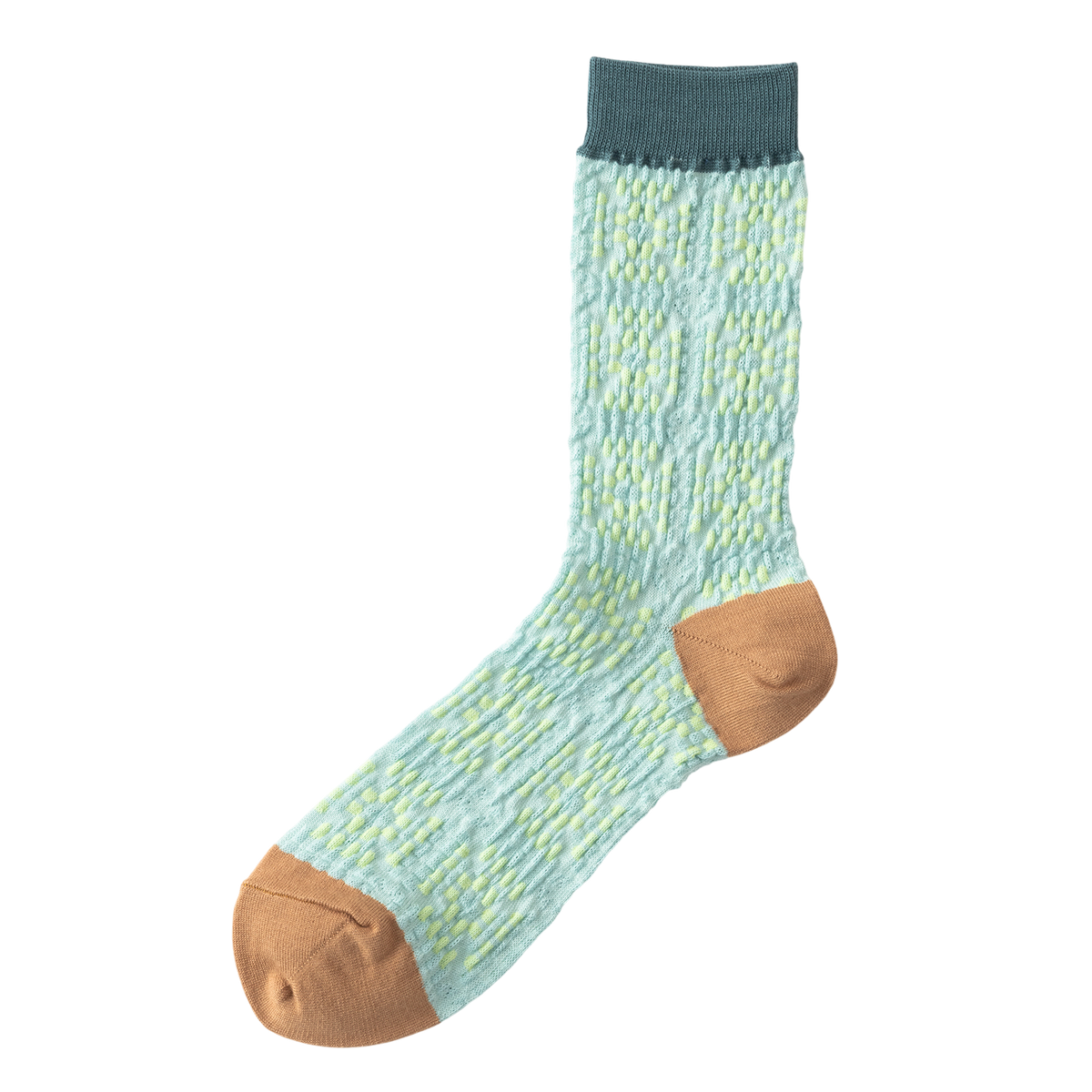 CROCHET PATTERNED BUMPY SOCKS