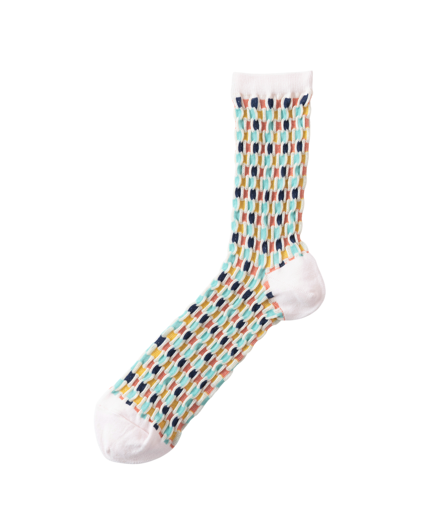 BUMPY CHECKERD SOCKS