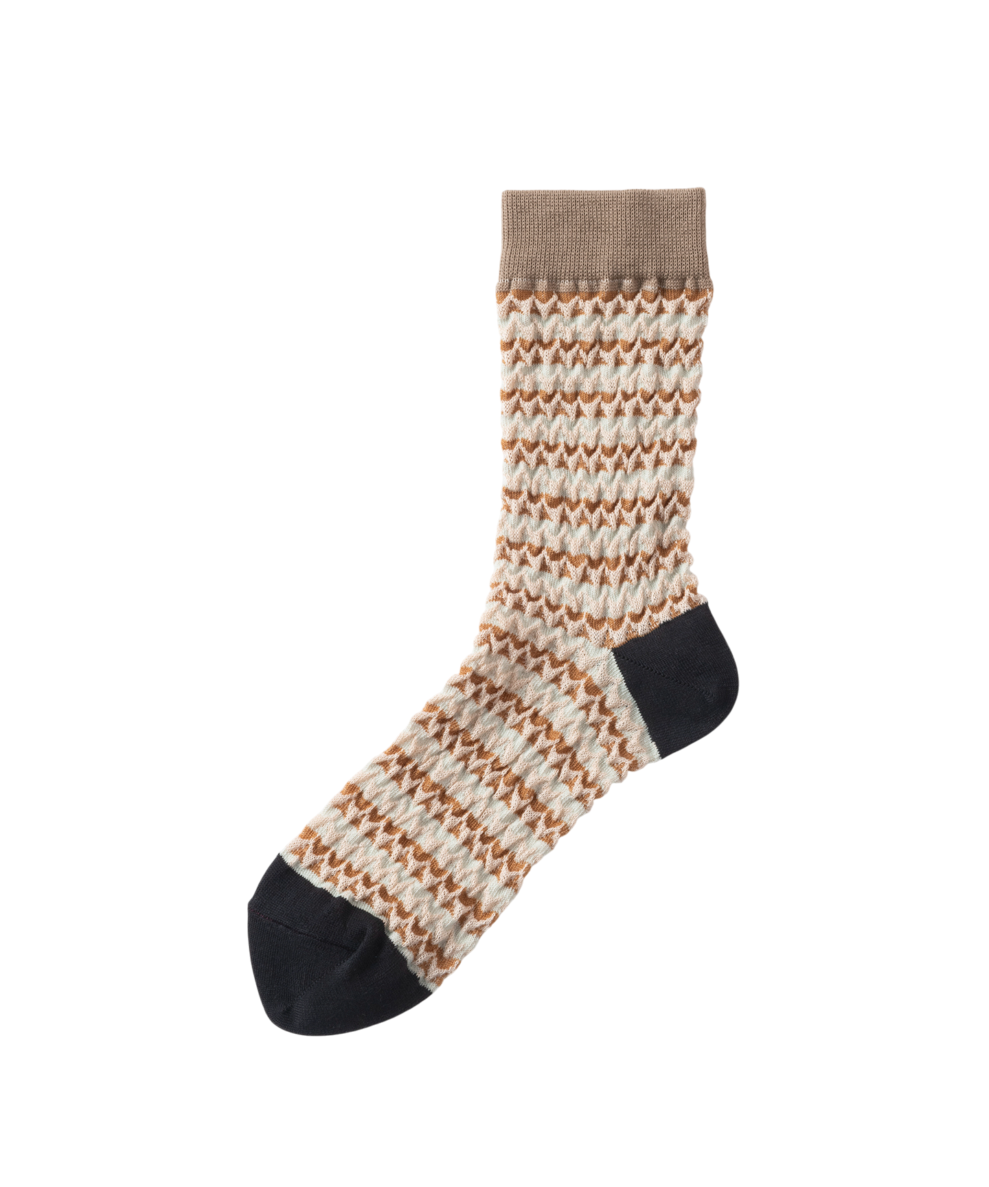 WAVE BORDER BUMPY SOCKS
