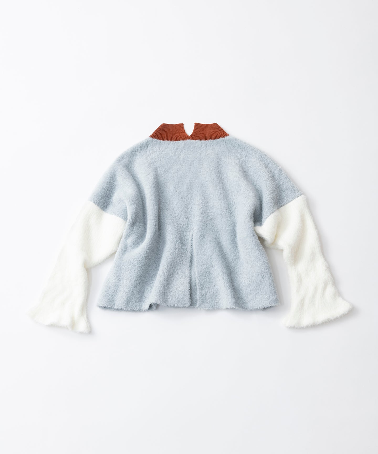 BICOLOUR KNIT TOPS