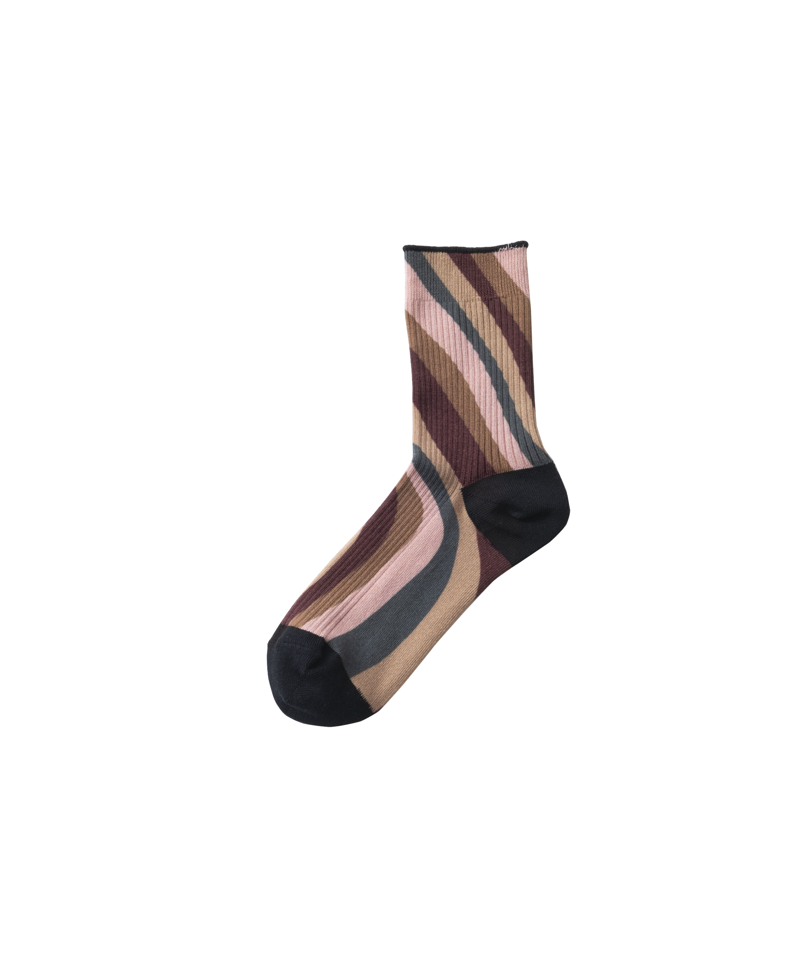 TWIST STRIPE LINK SOCKS