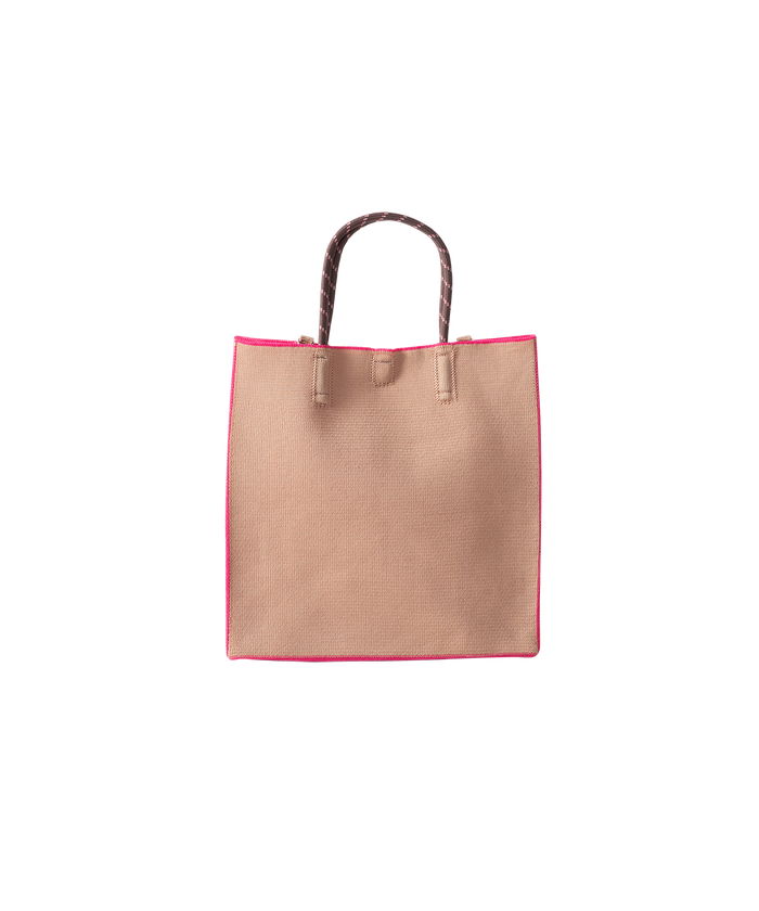 PAPER KNIT BAG BEIGE