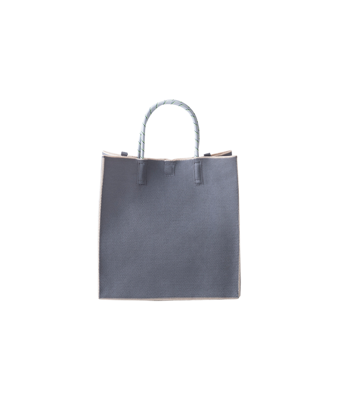PAPER KNIT BAG GRAY