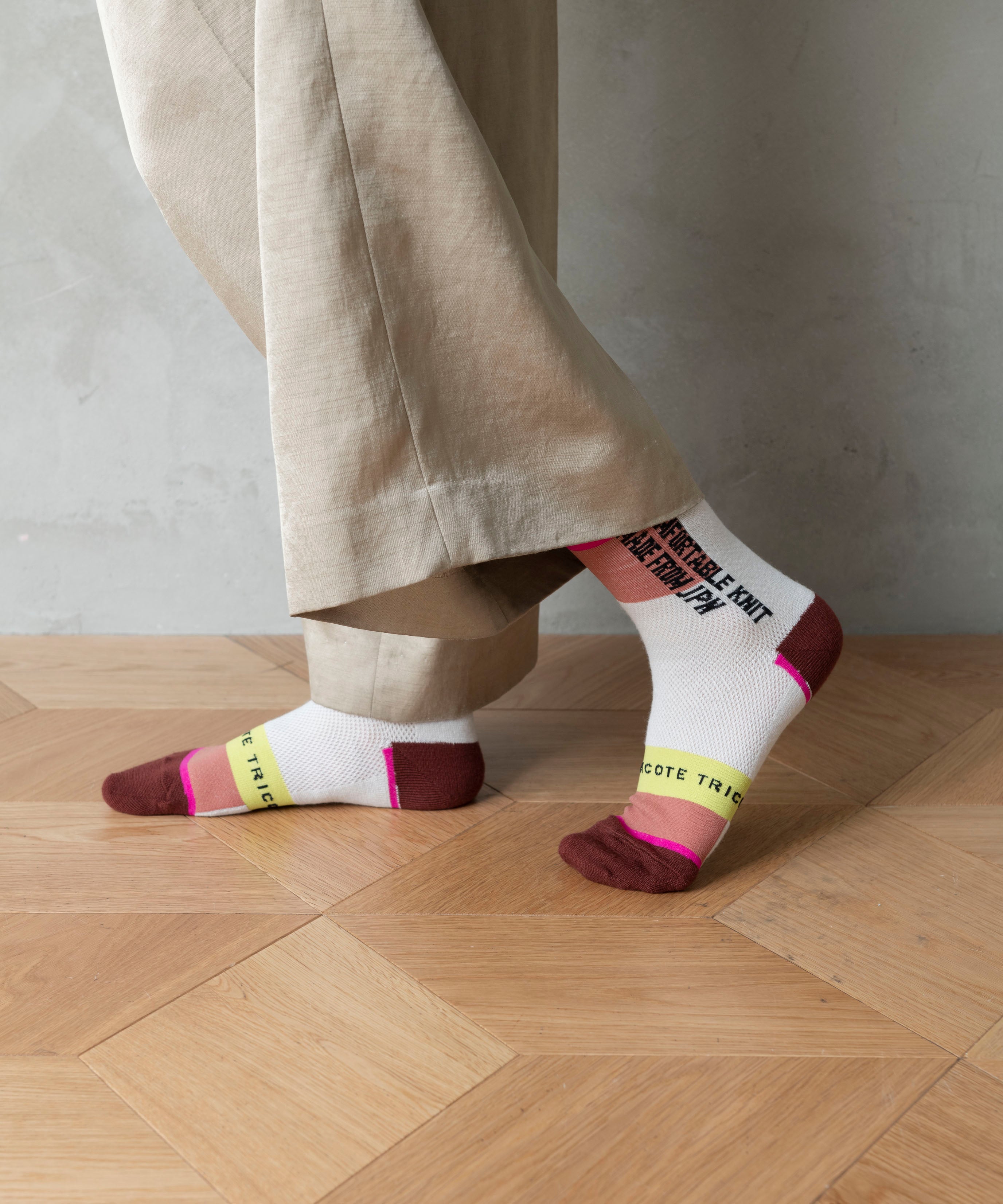 LOGO BLOCKING SOCKS