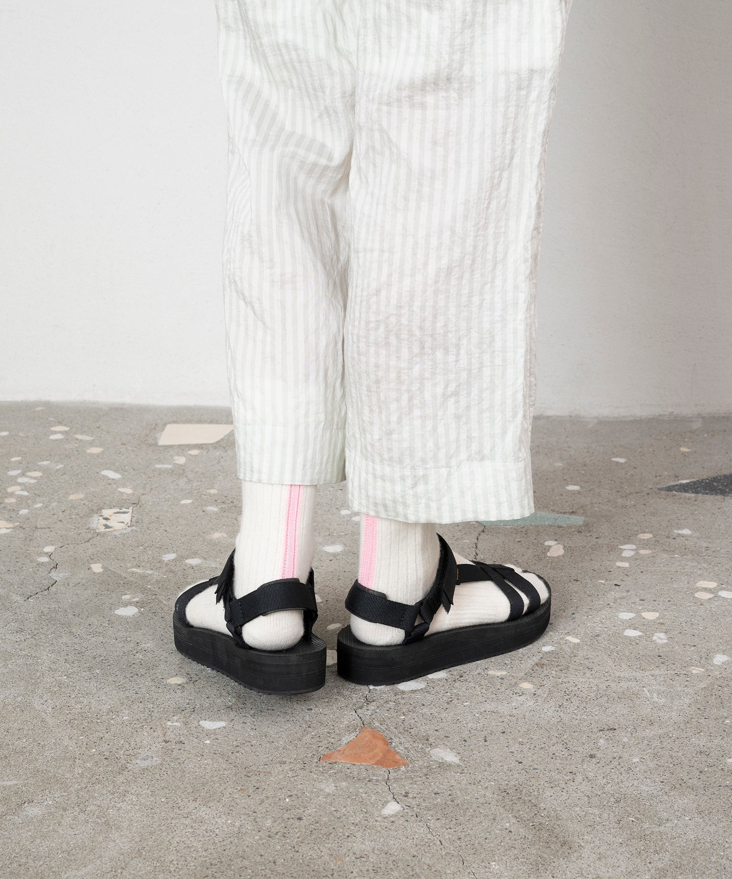 RIB-STRIPE SOCKS