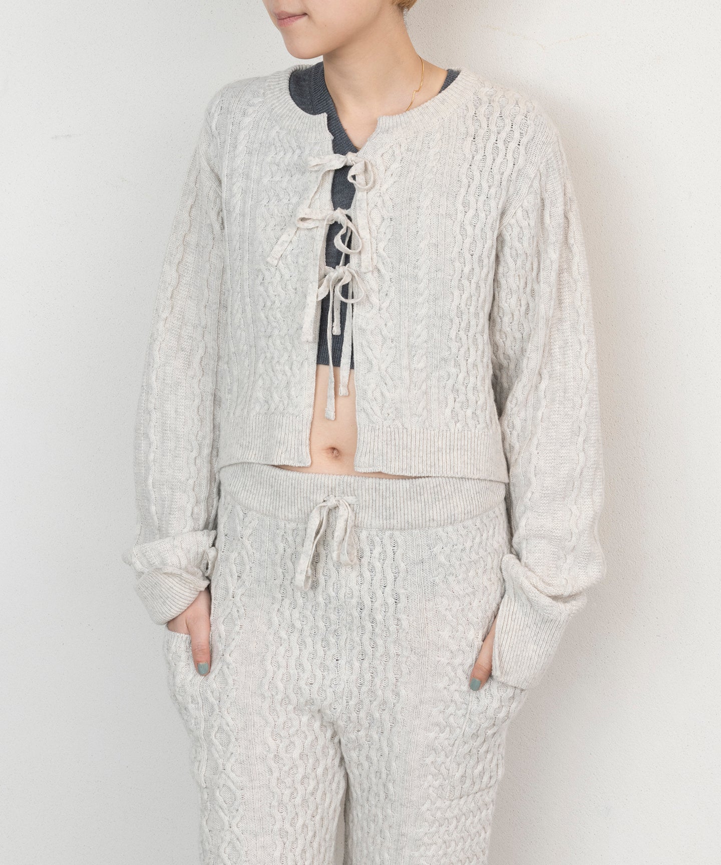 CABLE KNIT TOPS