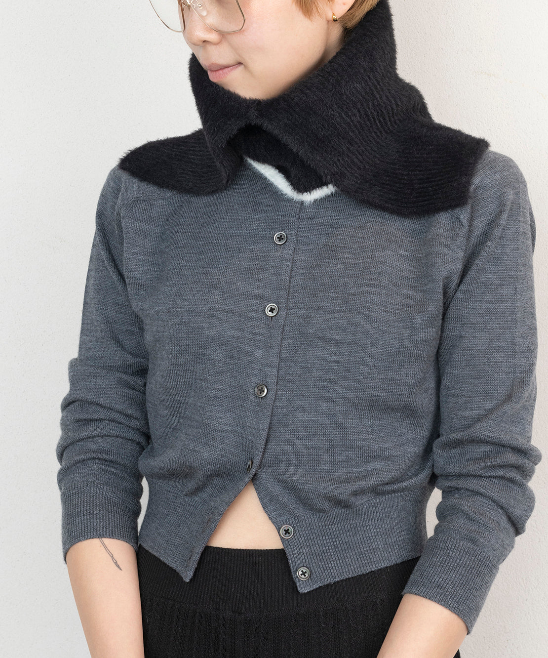 SHAGGY NECK WARMER