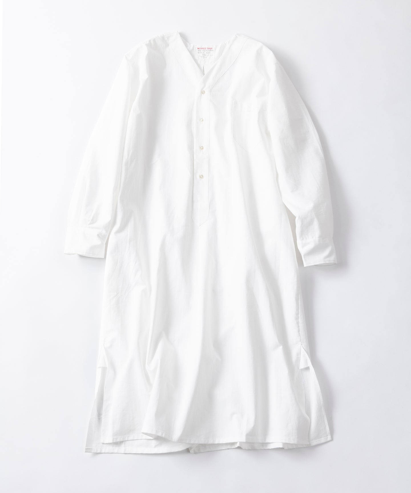 [minoi × TRICOTÉ]<br>VINTAGE COTTON SHIRT ONEPIECE