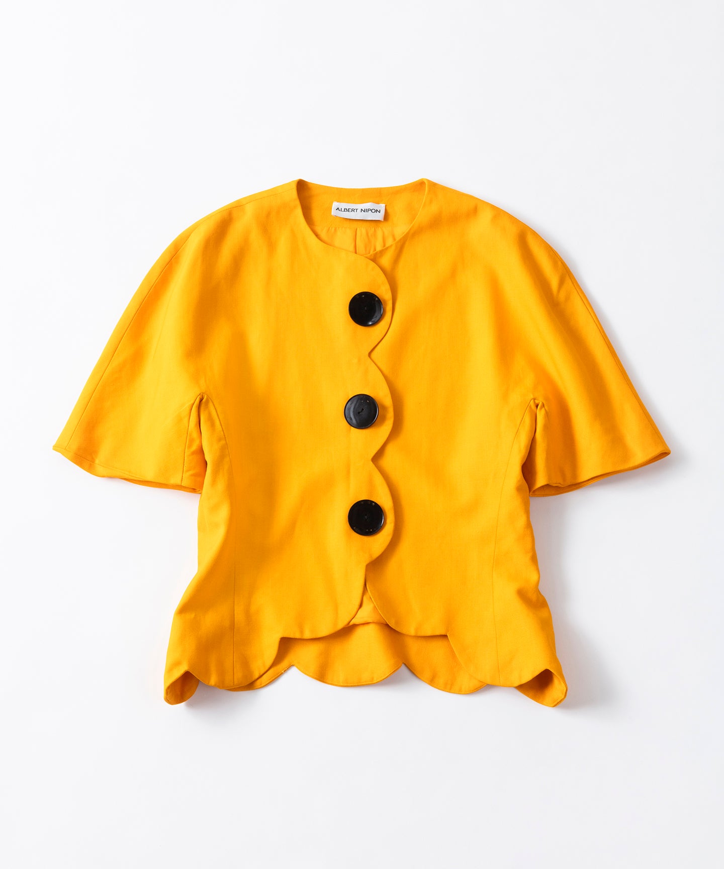 [minoi × TRICOTÉ]<br>VINTAGE SCALLOP SHORT JACKET