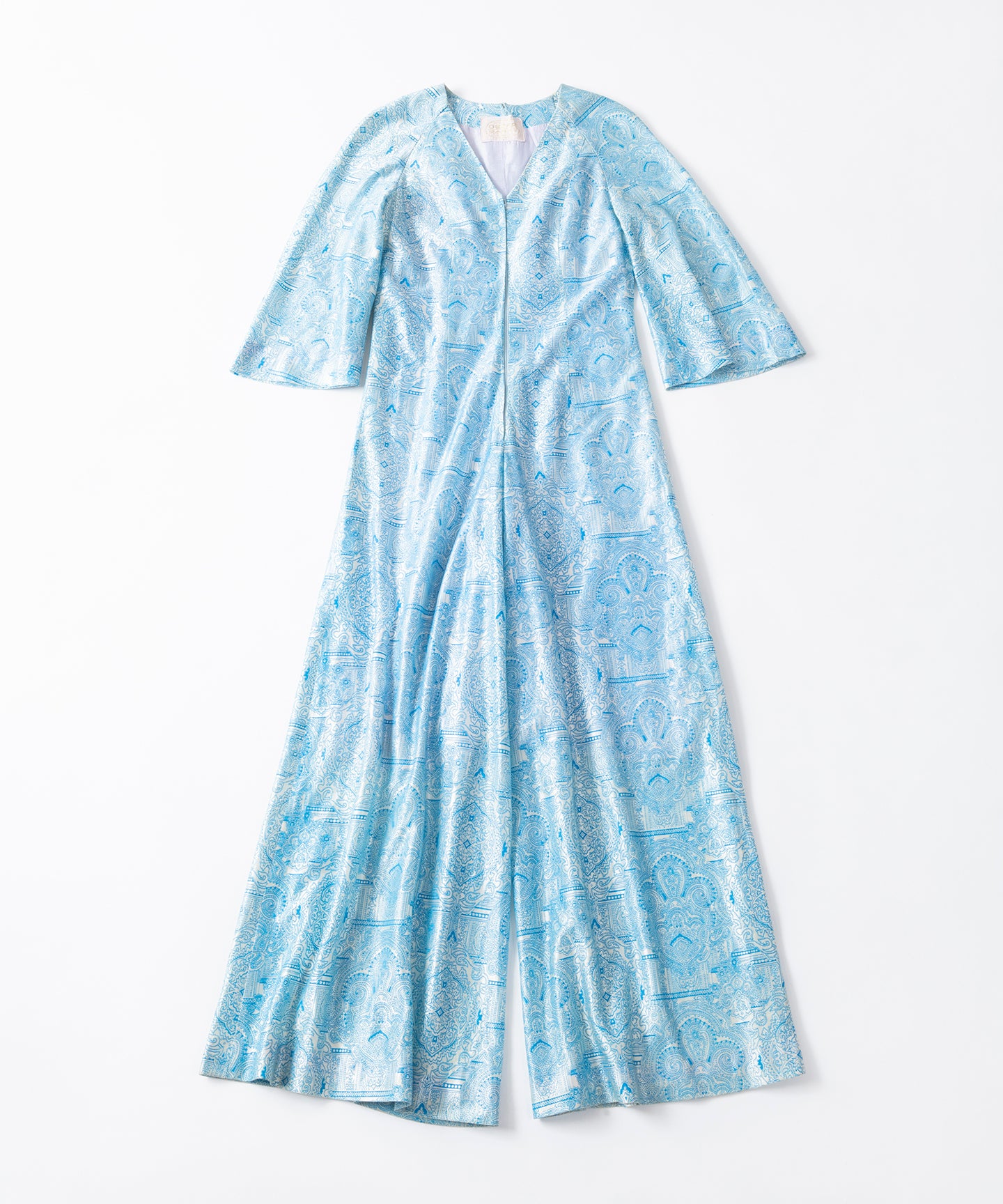 [minoi × TRICOTÉ]<br>VINTAGE INDIA SATTIN ALL IN ONE
