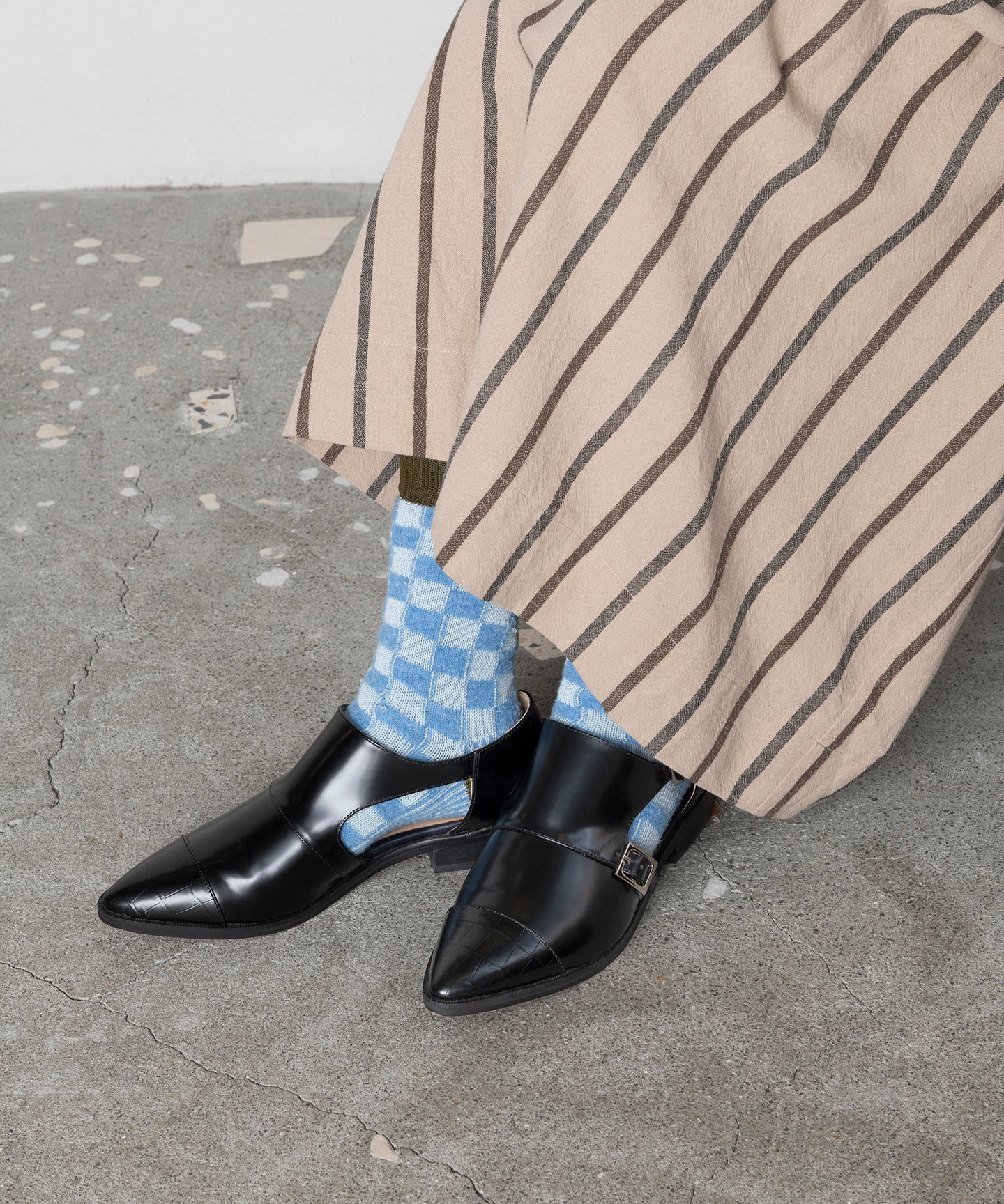 MULTI CHECKERED SOCKS