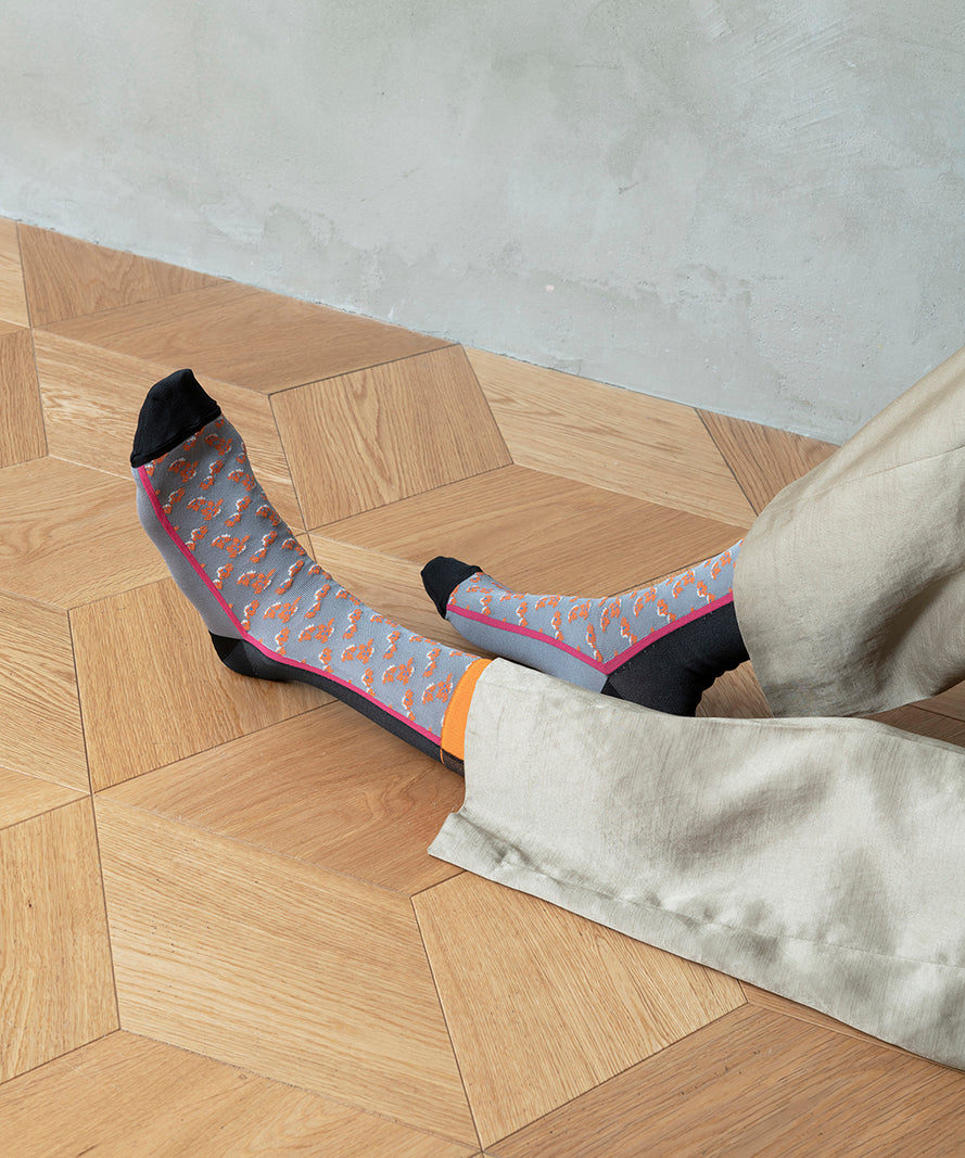 FLOWER LINE SOCKS