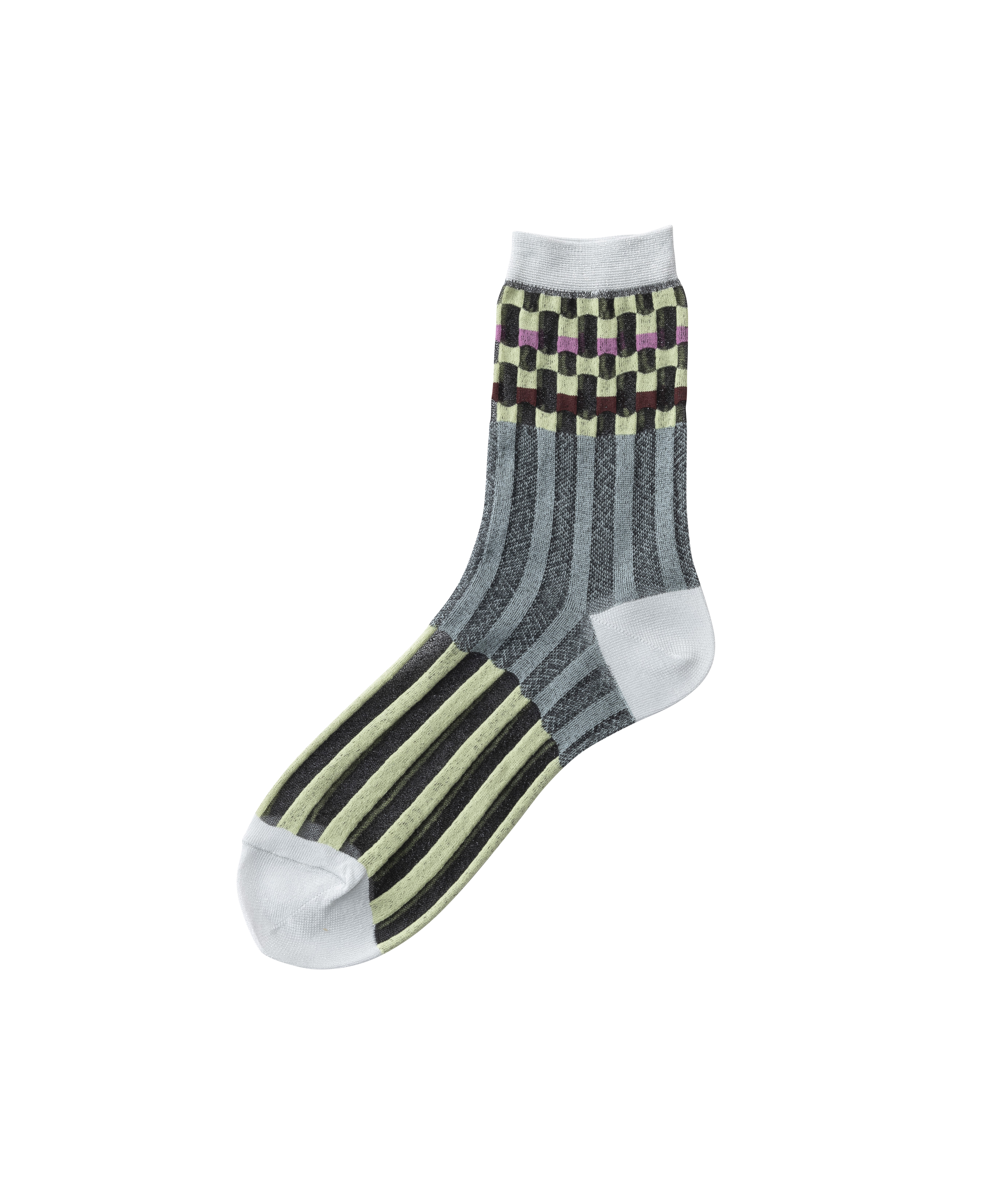 PIXEL STRIPE SOCKS