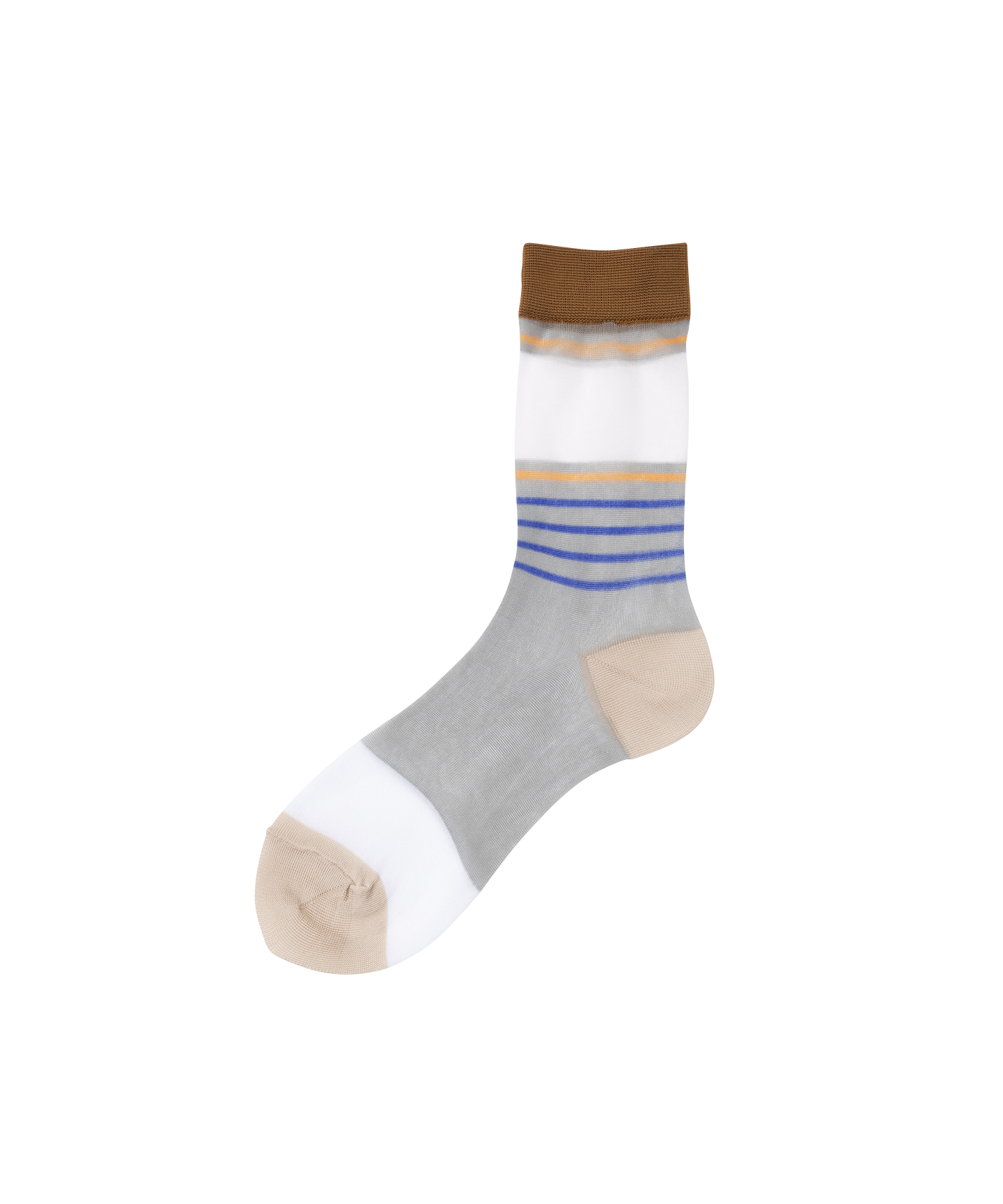 SHEER BOREDER SOCKS