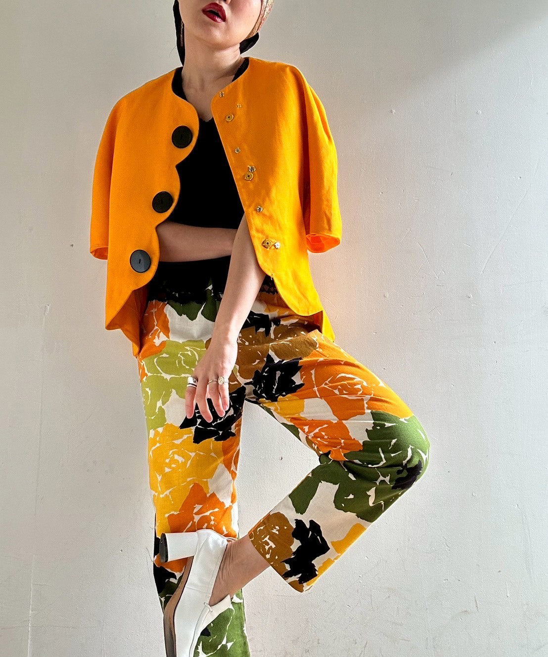 [minoi × TRICOTÉ]<br>VINTAGE SCALLOP SHORT JACKET