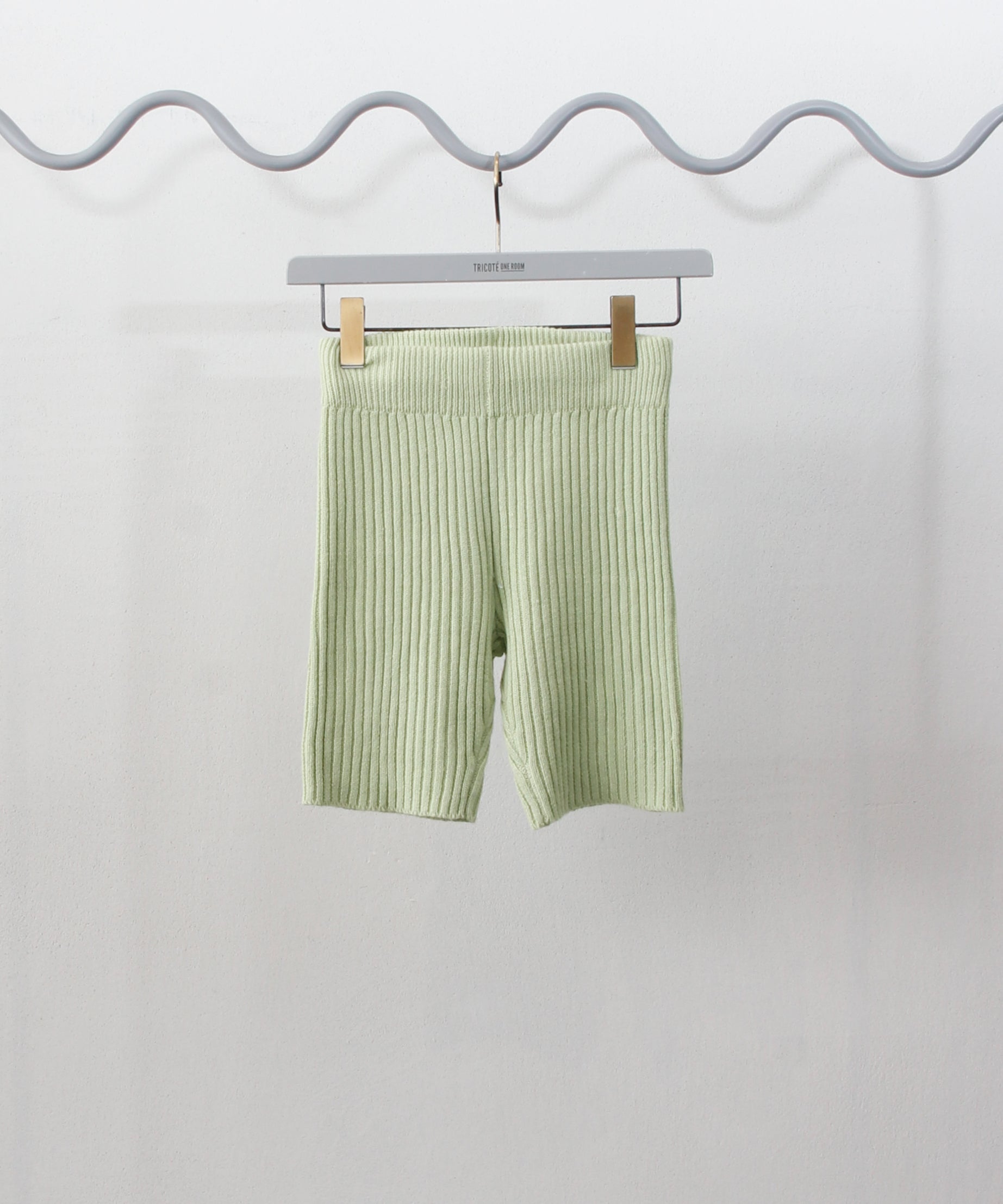 [minoi × TRICOTÉ]<br>VINTAGE KNIT SHORT PANTS