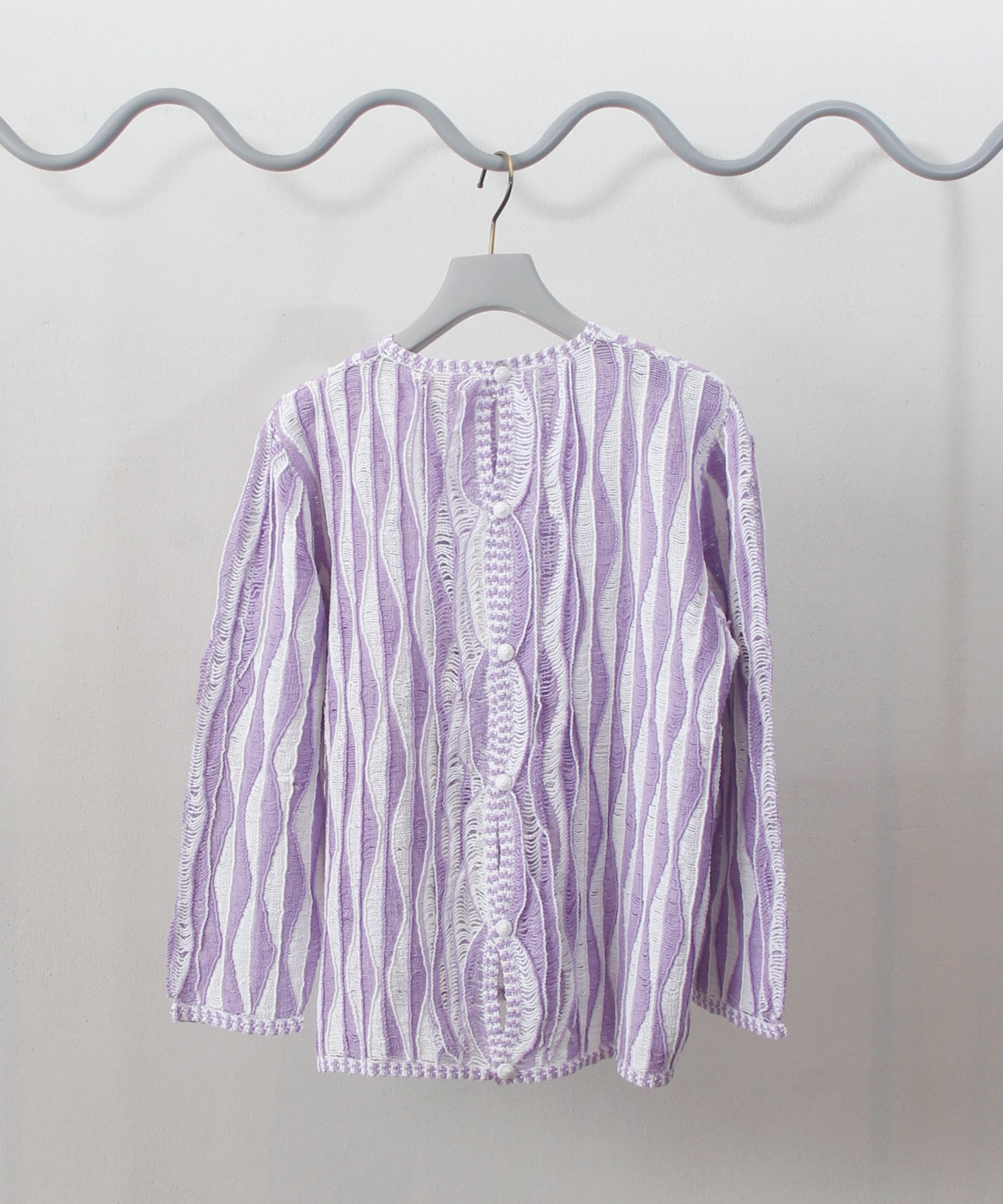 [minoi × TRICOTÉ]<br>VINTAGE LEAF KNIT TOPS