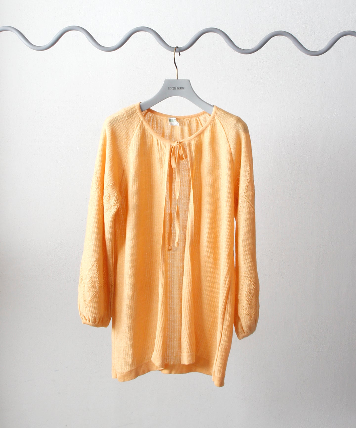 [minoi × TRICOTÉ]<br>VINTAGE MANT BLOUSE