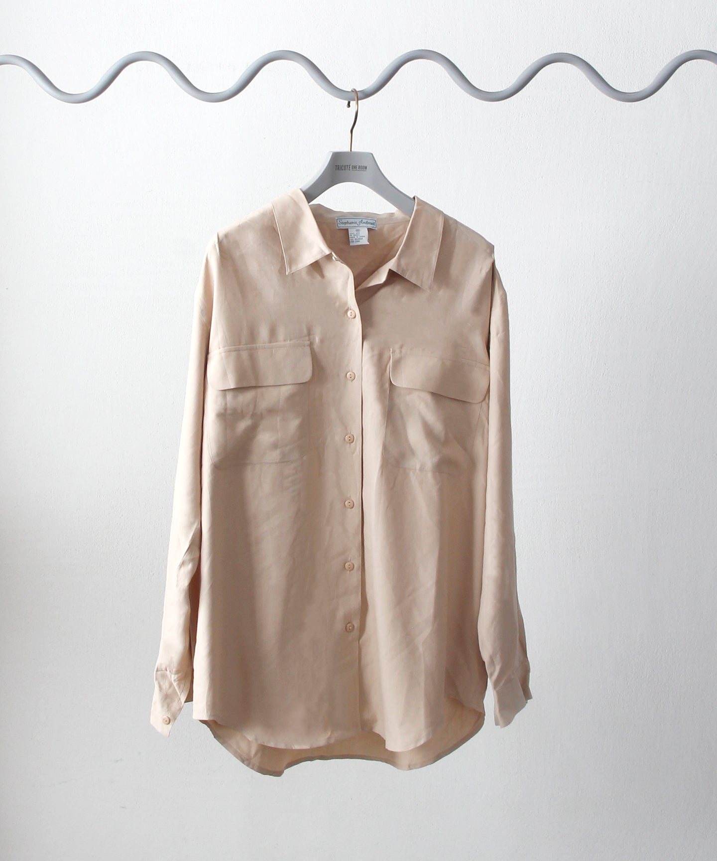 [minoi × TRICOTÉ]<br>VINTAGE POCKTS SHIRT