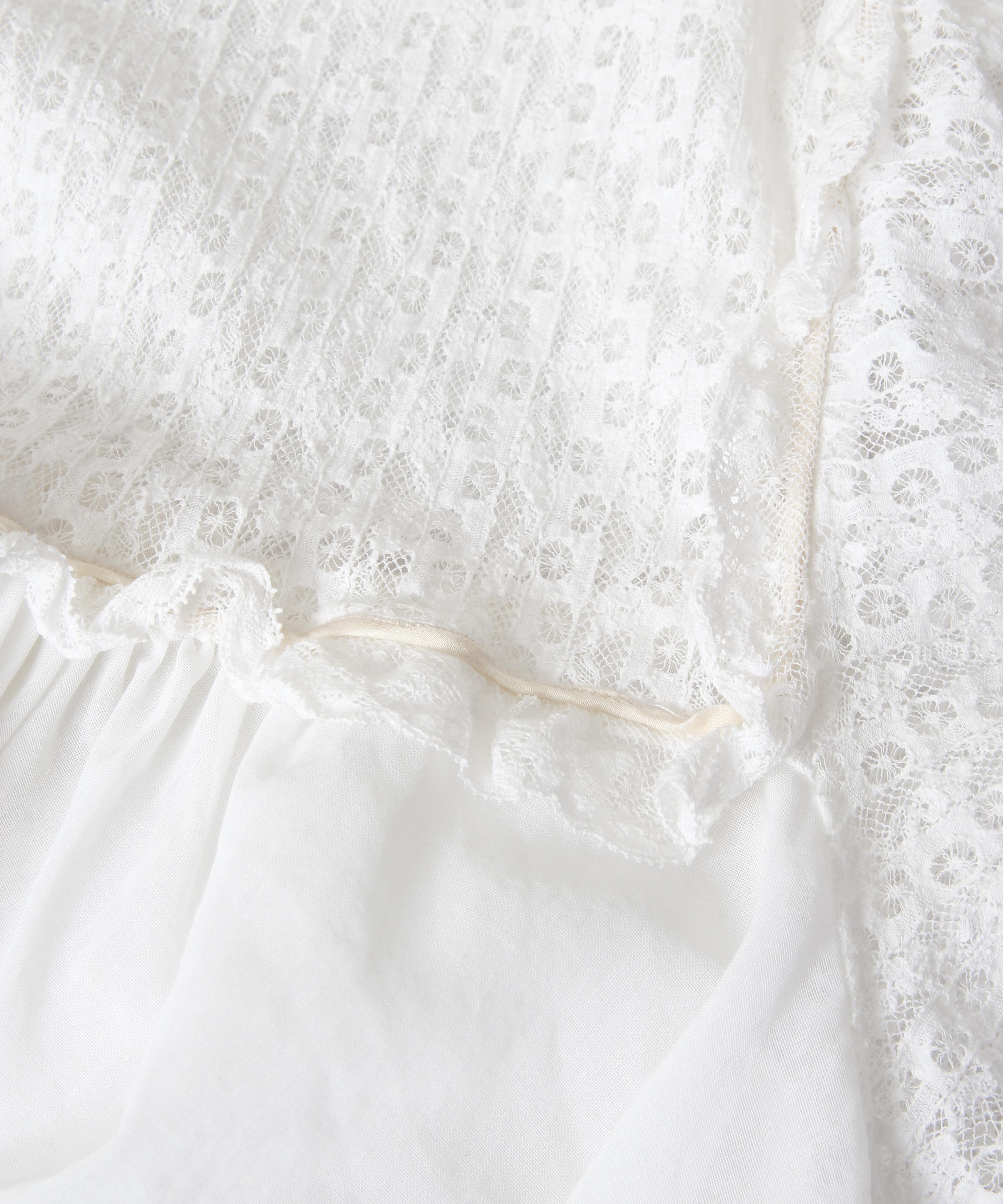 [minoi × TRICOTÉ]<br>VINTAGE LACE TOPS