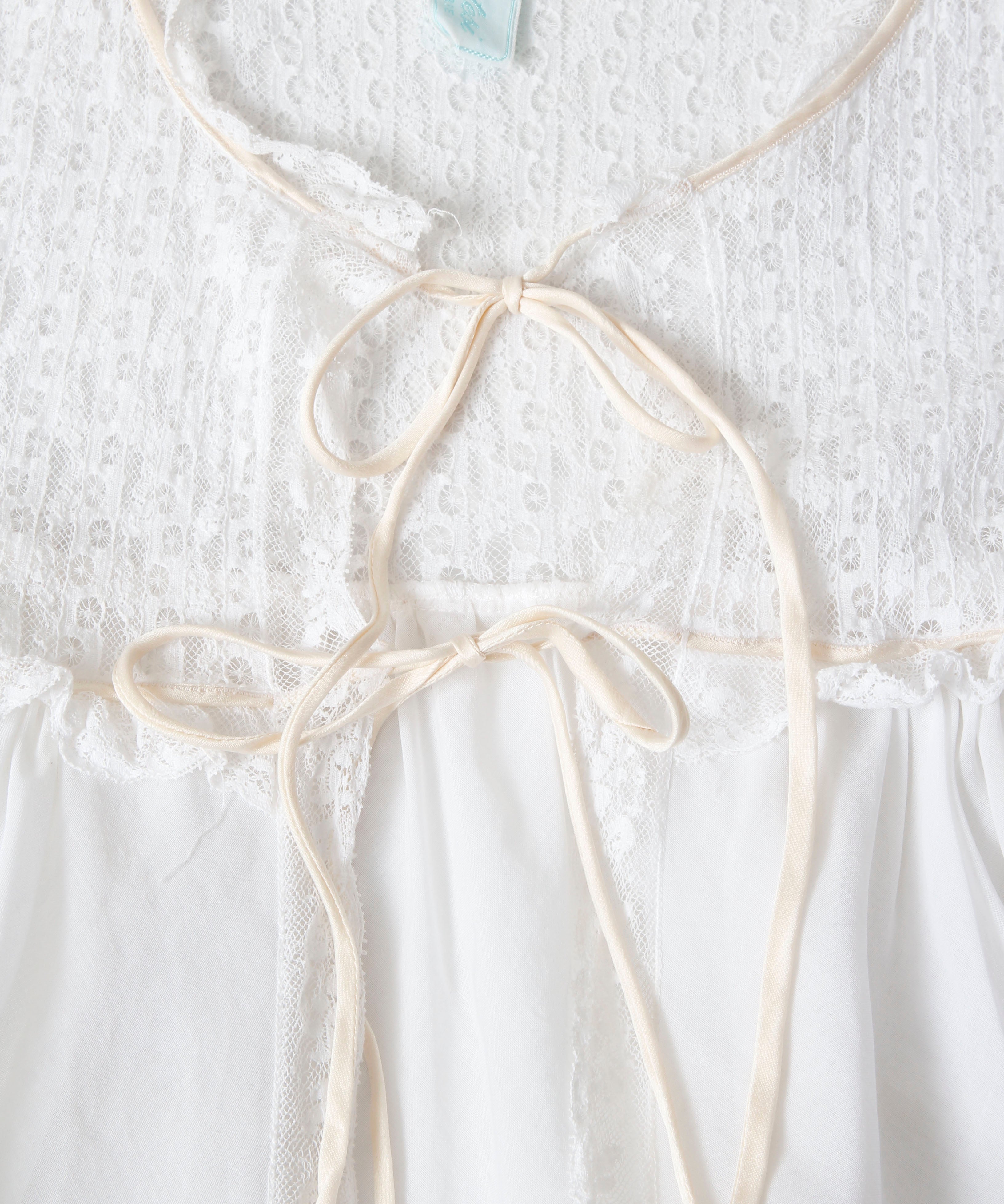 [minoi × TRICOTÉ]<br>VINTAGE LACE TOPS