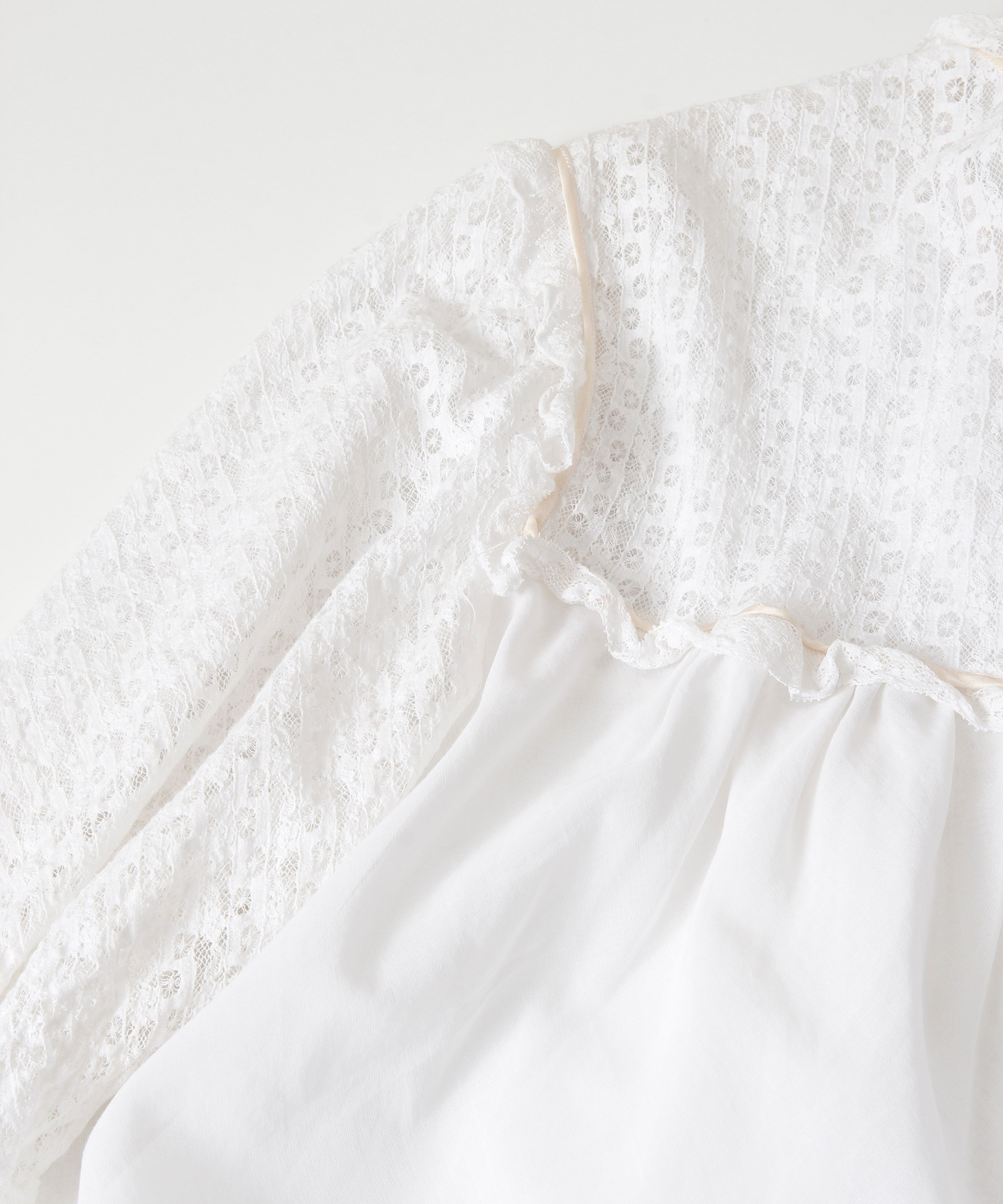 [minoi × TRICOTÉ]<br>VINTAGE LACE TOPS