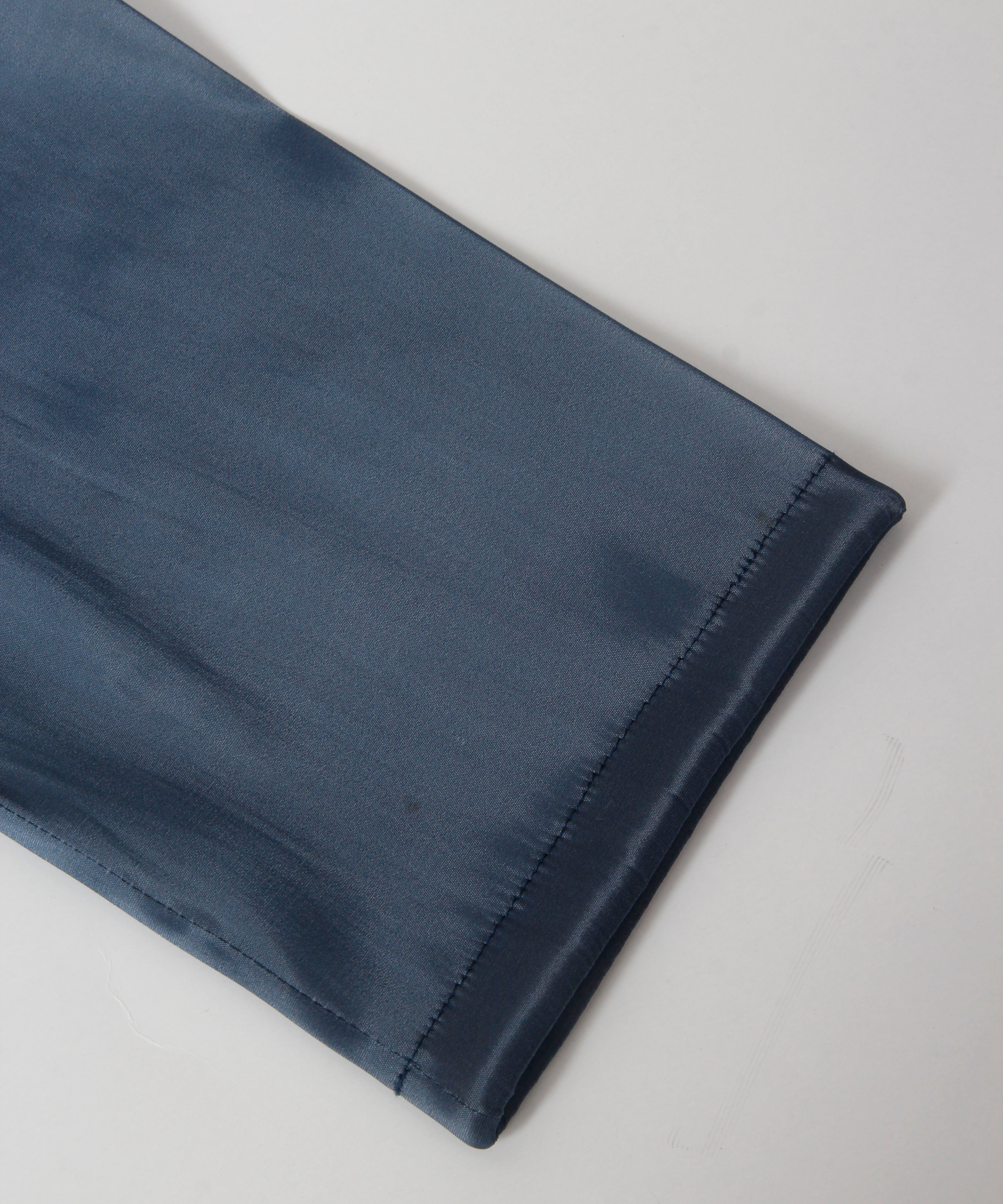 [minoi × TRICOTÉ]<br>VINTAGE NAVY ORGANDY SHIRT