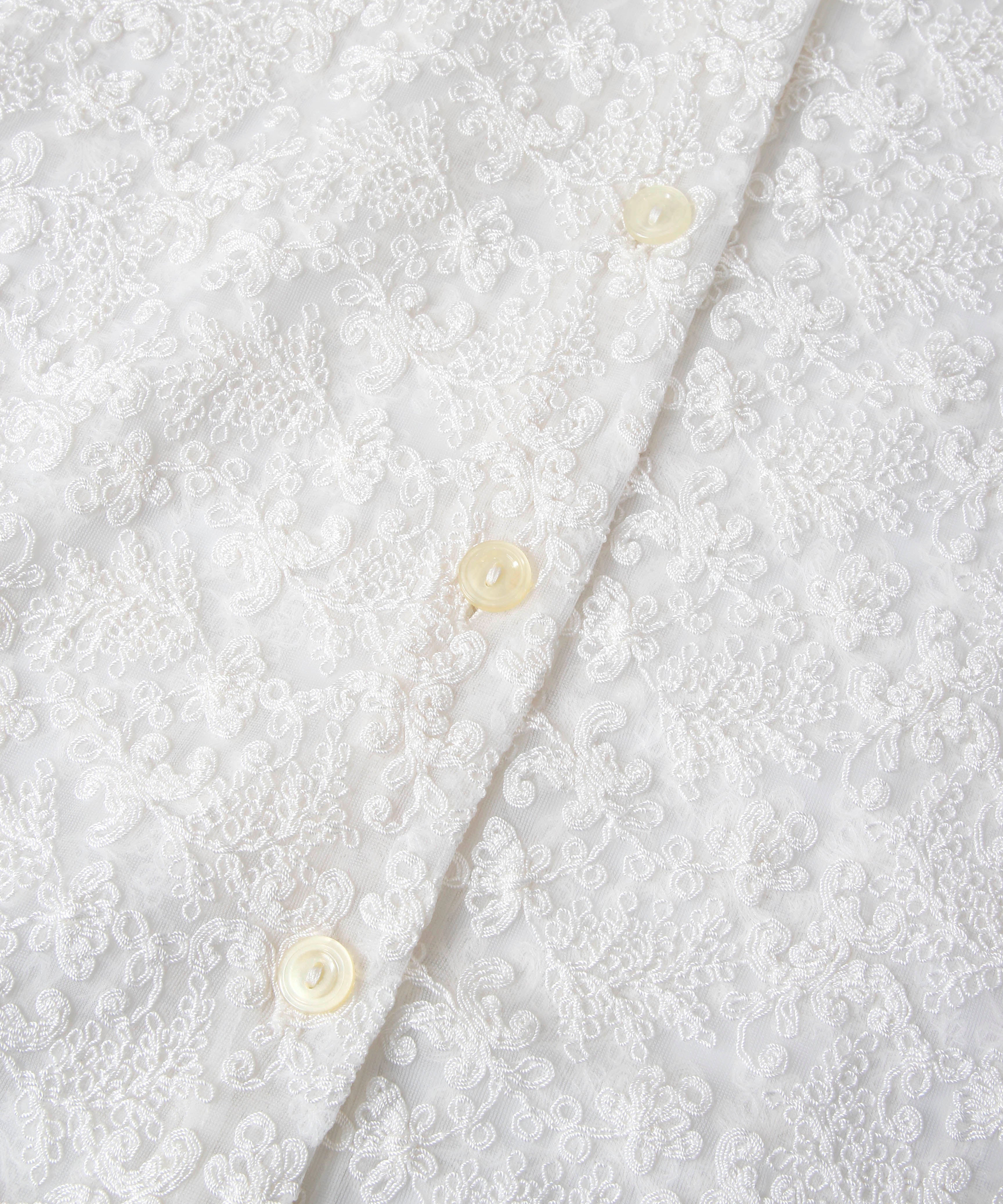 [minoi × TRICOTÉ]<br>VINTAGE FRENCH SLEEVE BLOUSE
