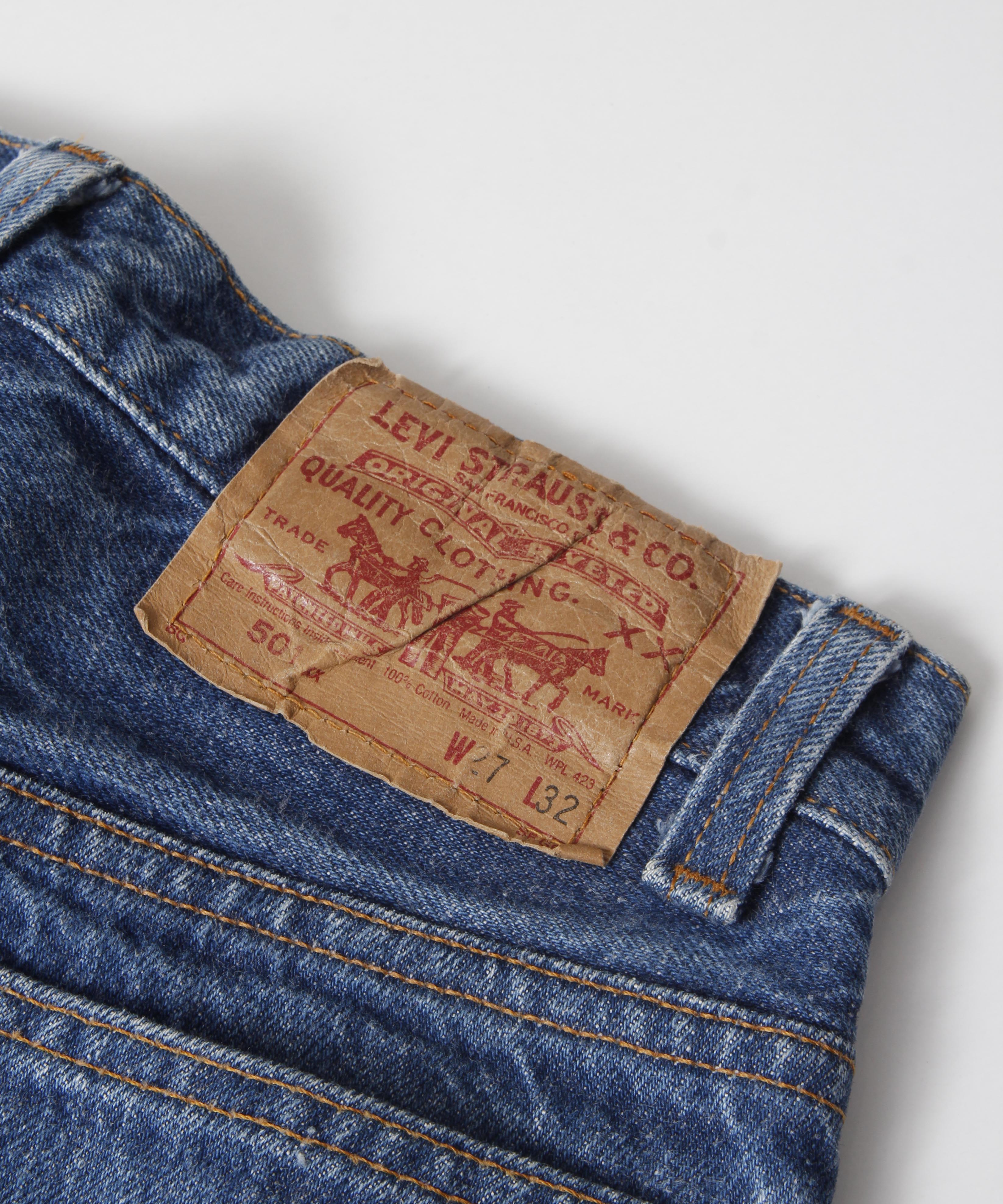 [minoi × TRICOTÉ]<br>VINTAGE DENIM PANTS