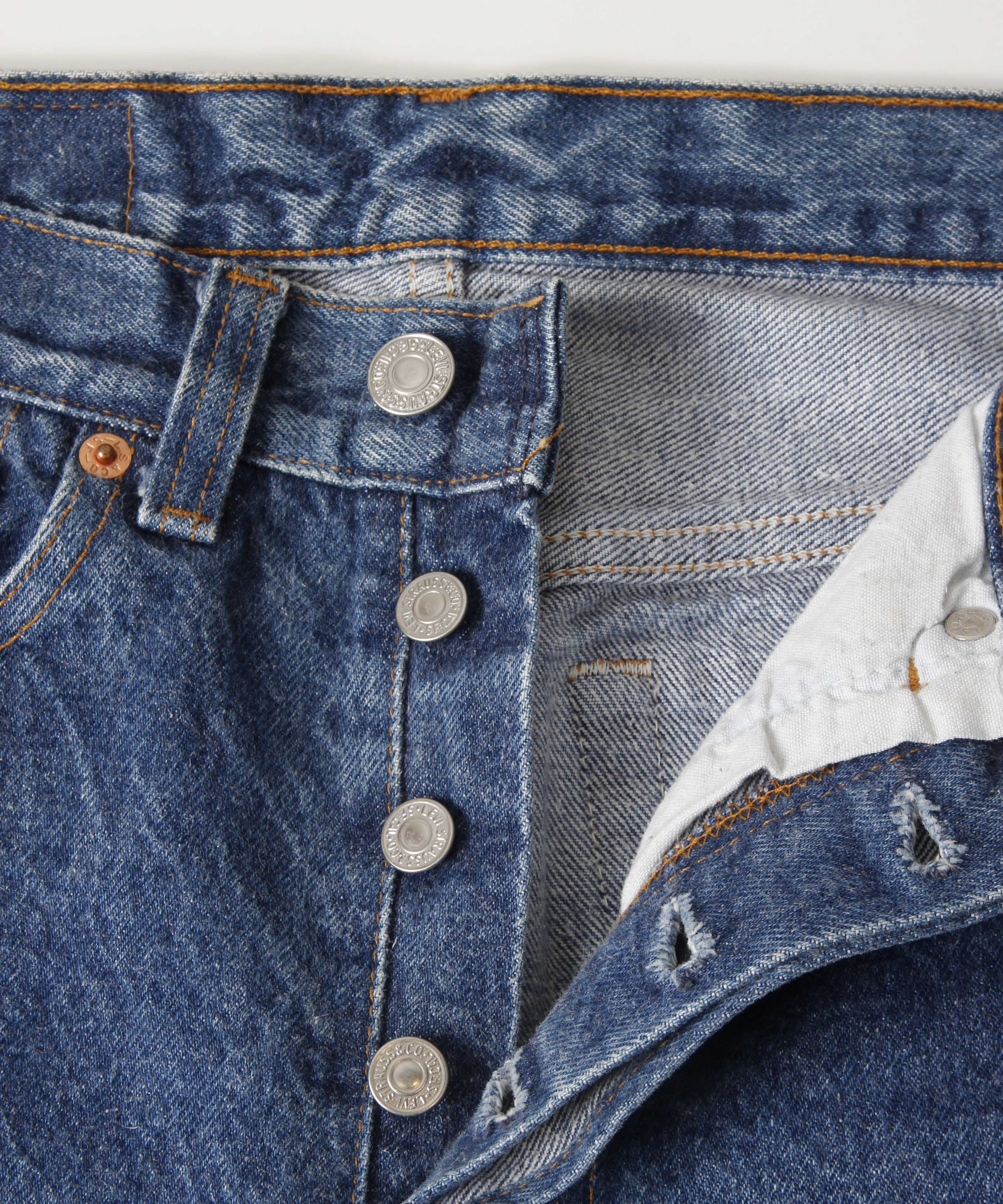 [minoi × TRICOTÉ]<br>VINTAGE DENIM PANTS